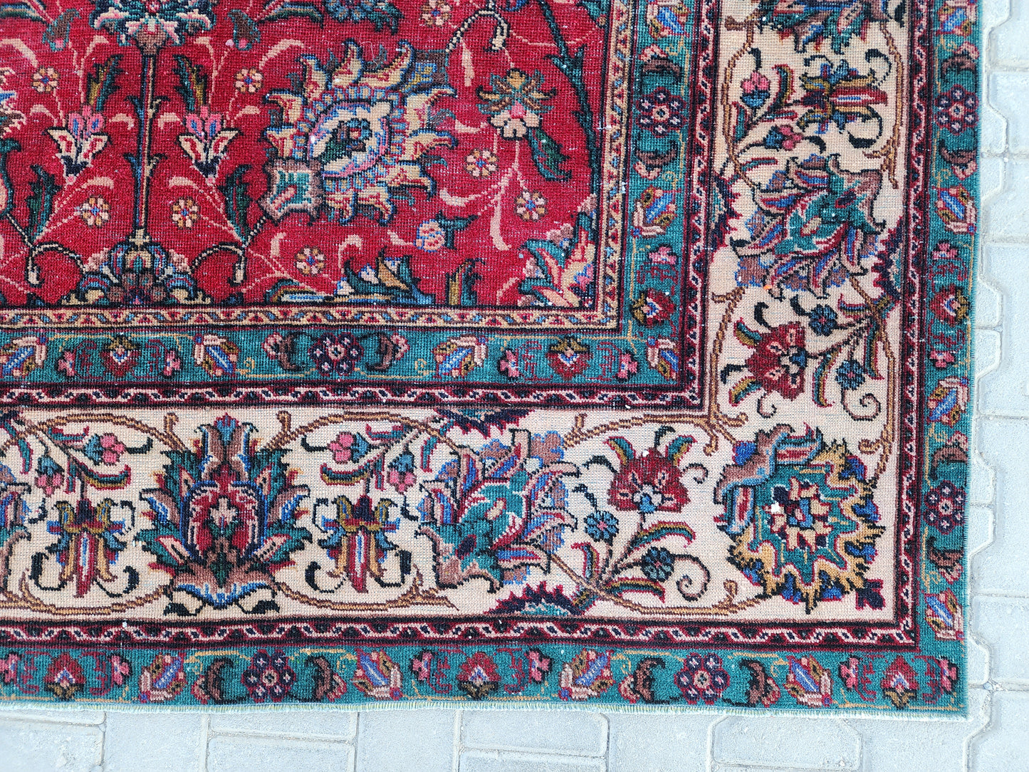 Wool Vintage Oversize Rug 9x12 Ft - sku 1321