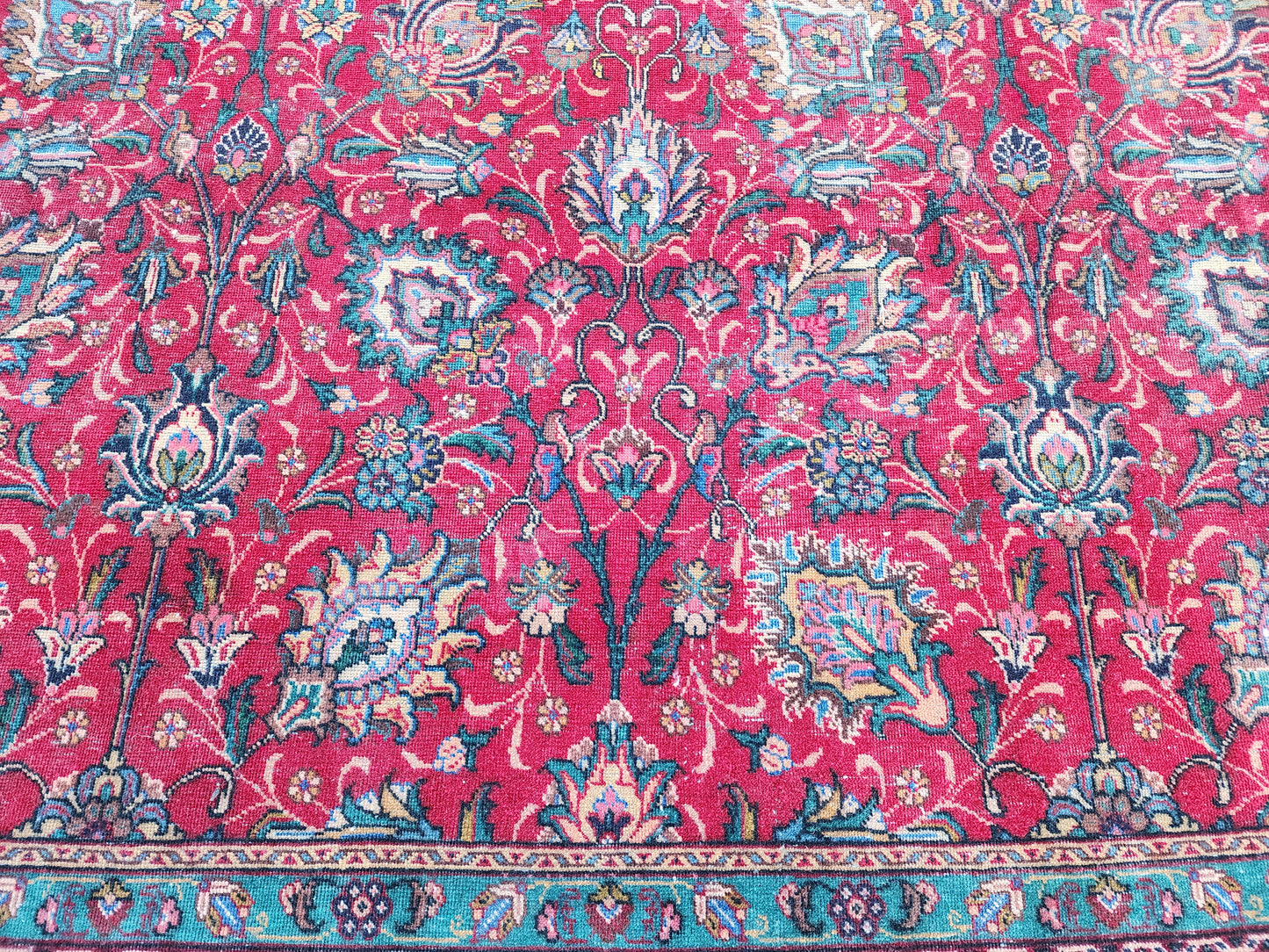 Wool Vintage Oversize Rug 9x12 Ft - sku 1321