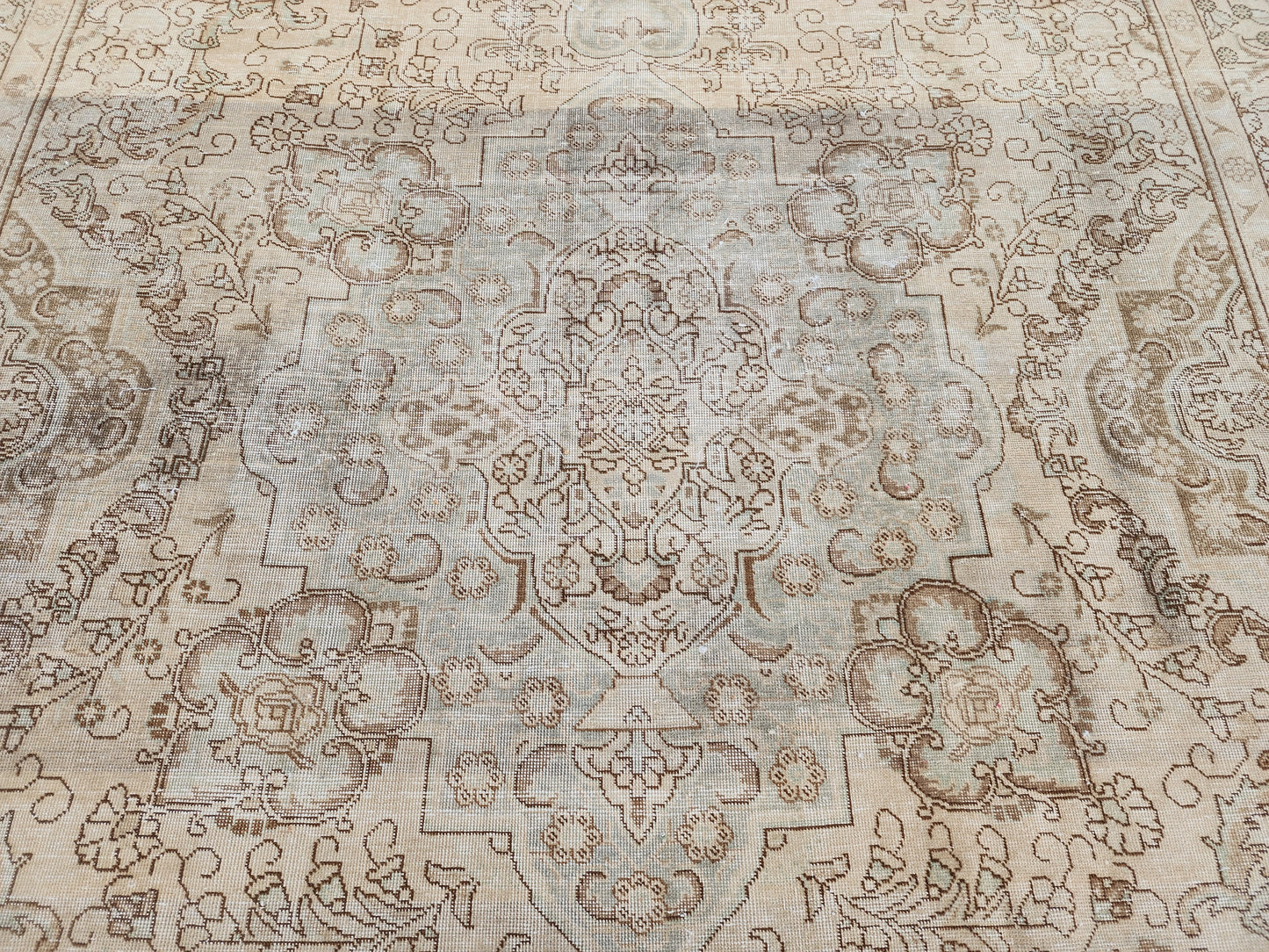 Turkish Vintage Rug 9x12 ft - sku1467