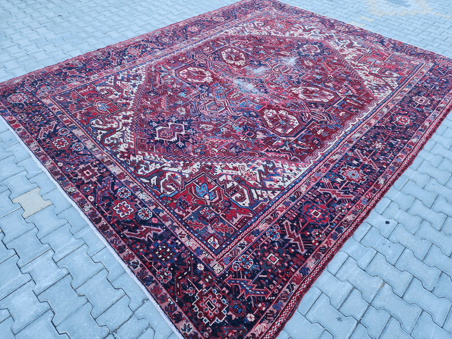 Heriz Vintage Large Rug 10x13 ft - sku1533