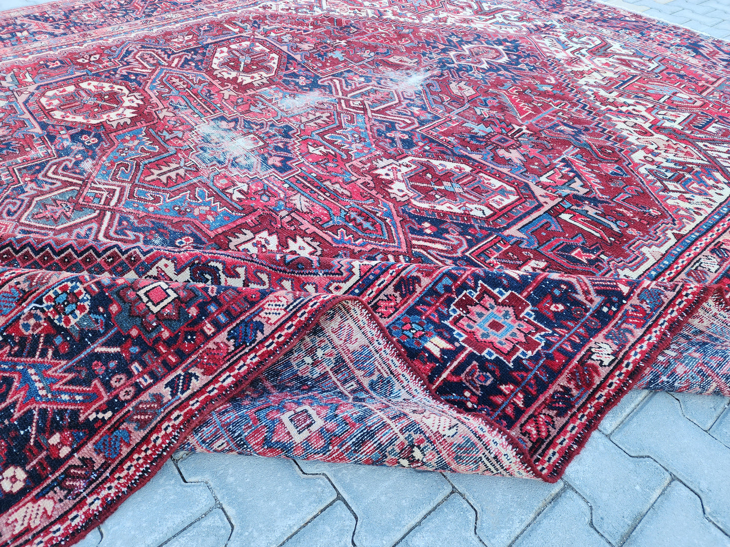 Heriz Vintage Large Rug 10x13 ft - sku1533