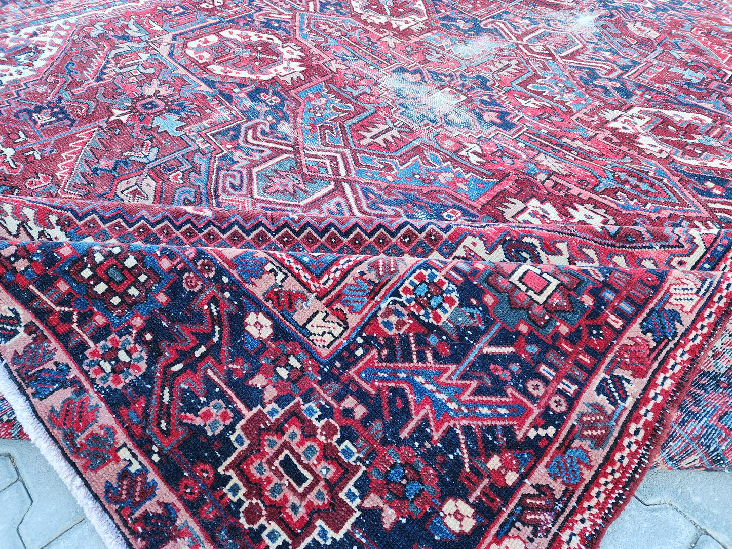 Heriz Vintage Large Rug 10x13 ft - sku1533