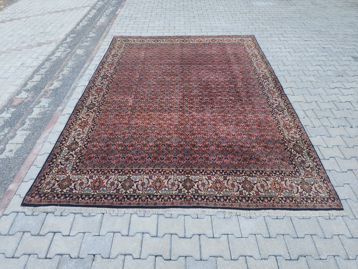8x11 Vintage Wool Large Rug, - sku1602