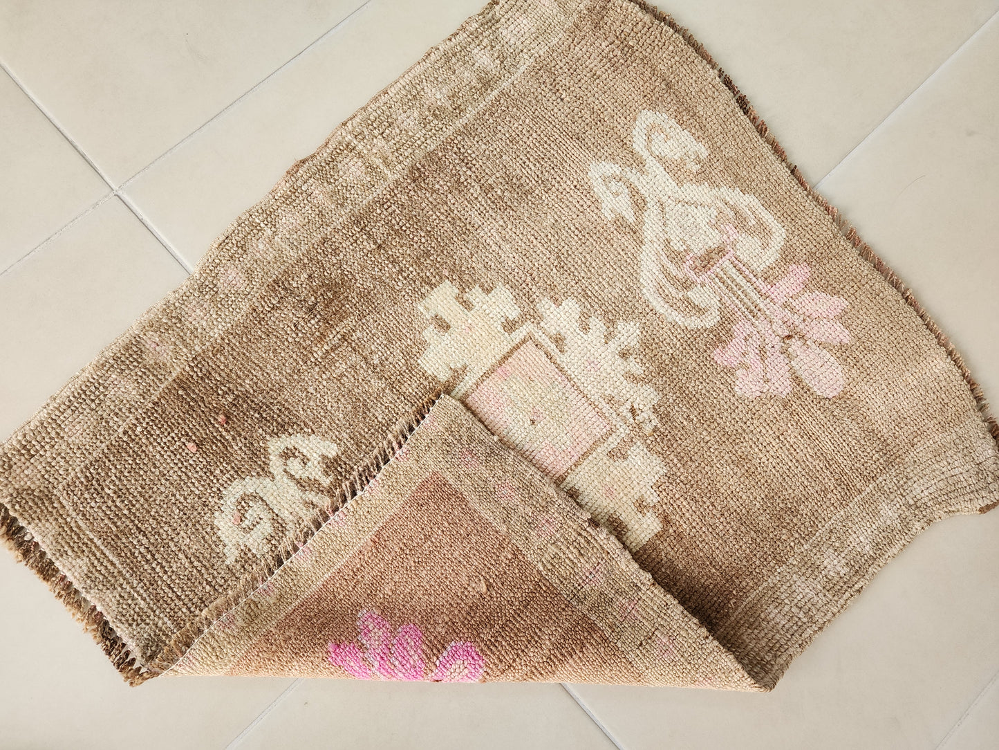 Hand Knotted Doormat 2x3 ft - skuy79