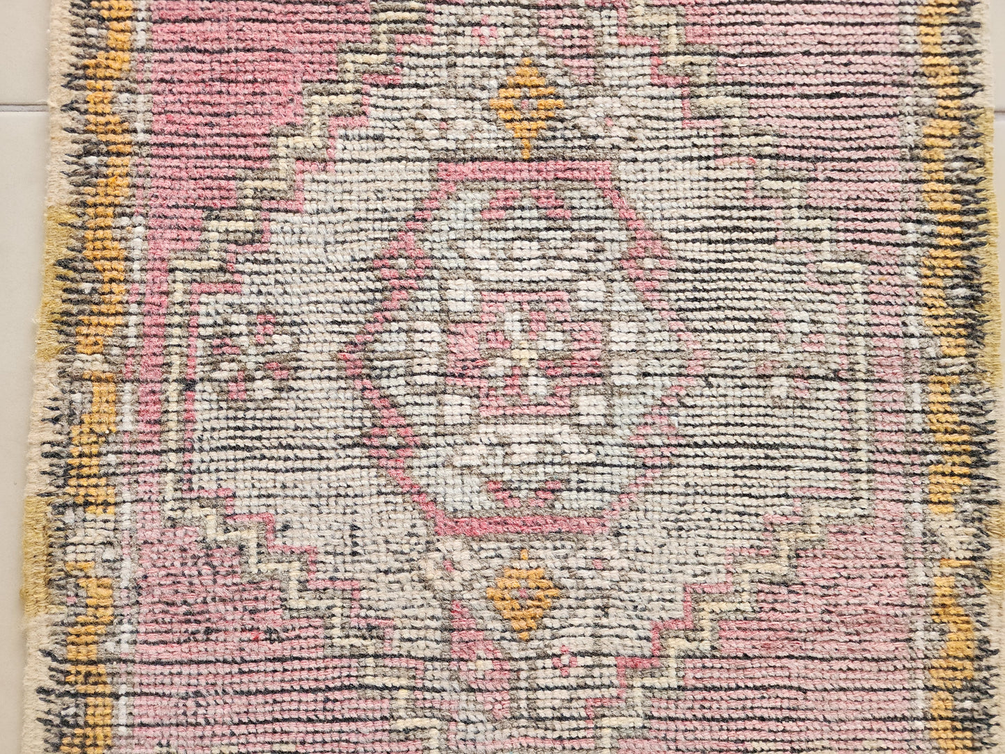 Turkish Vintage Doormat 2x3 ft - skuy135