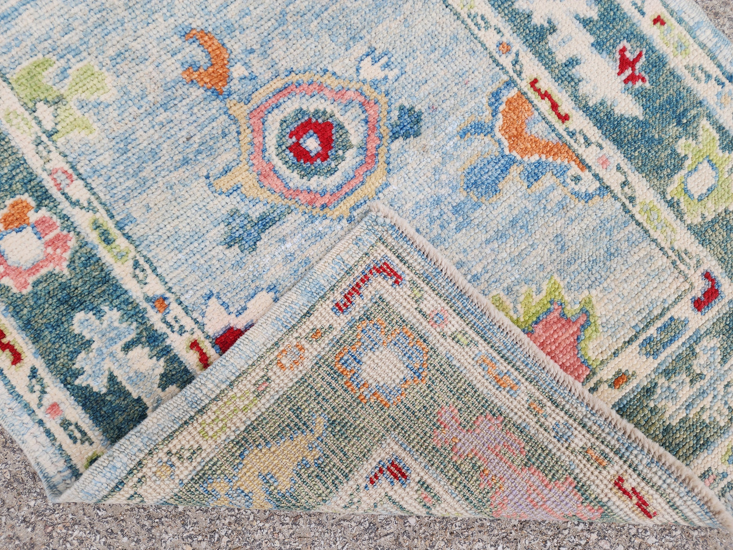 Turkish Oushak Rug 3x4 ft - sku1802
