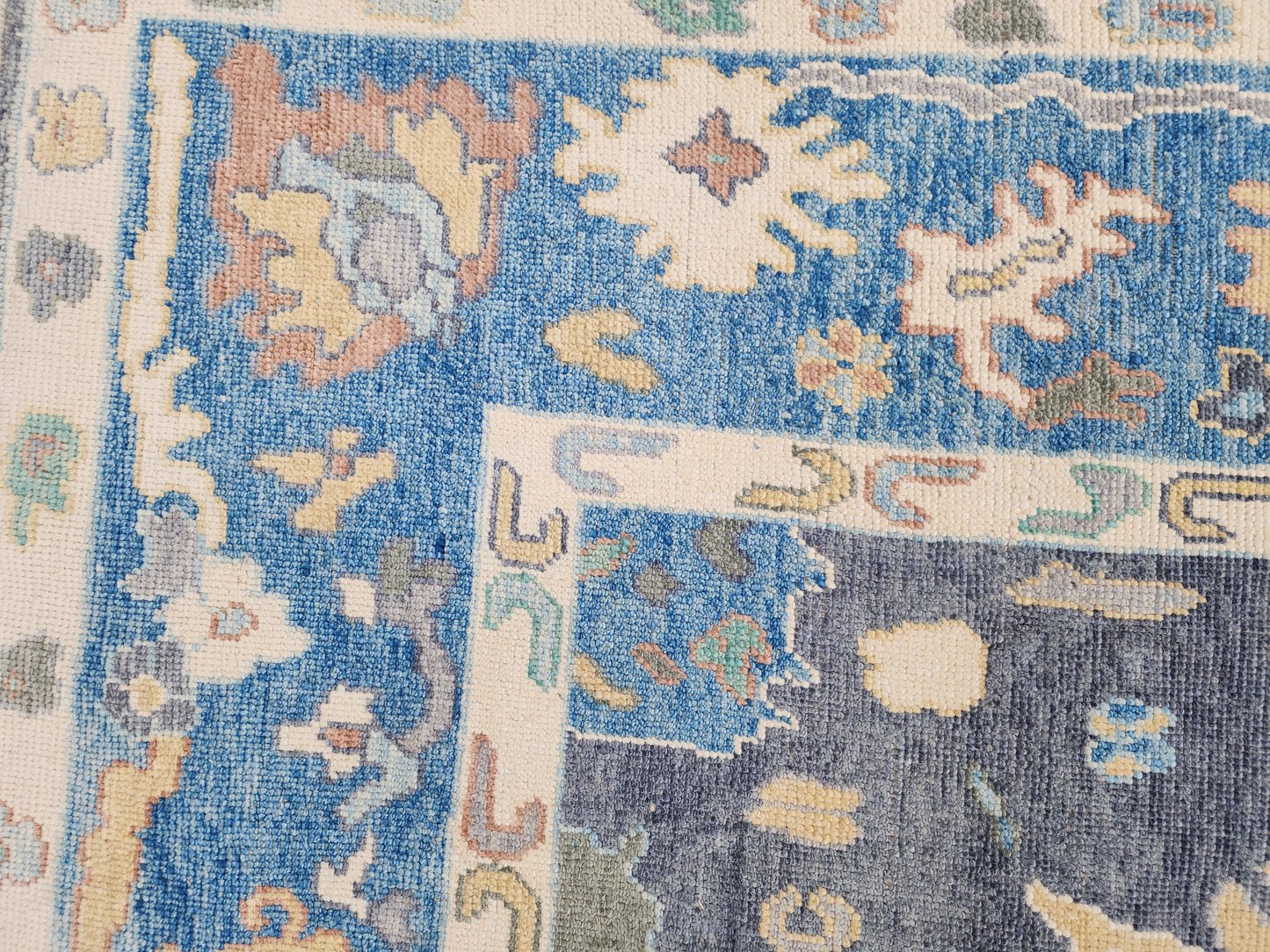 Oushak Wool Rug 8x10 ft - sku1809