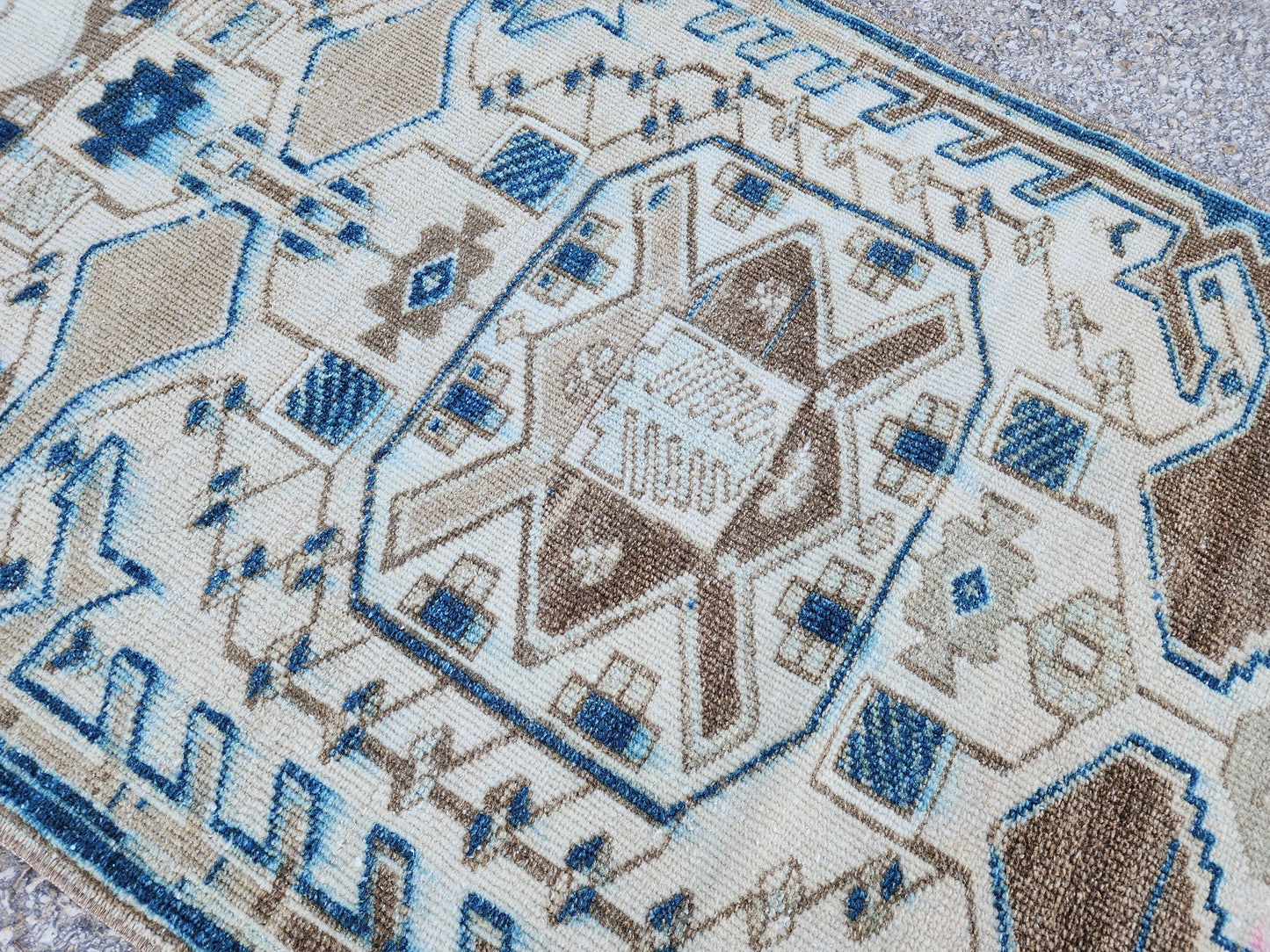 Hand Made Runner Rug 2x9 - sku1939