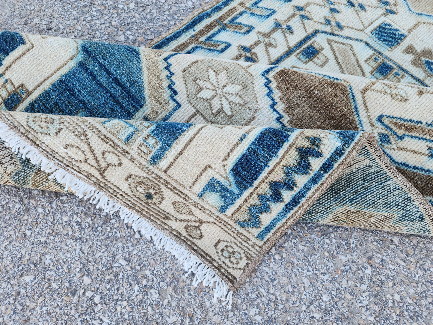 Hand Made Runner Rug 2x9 - sku1939