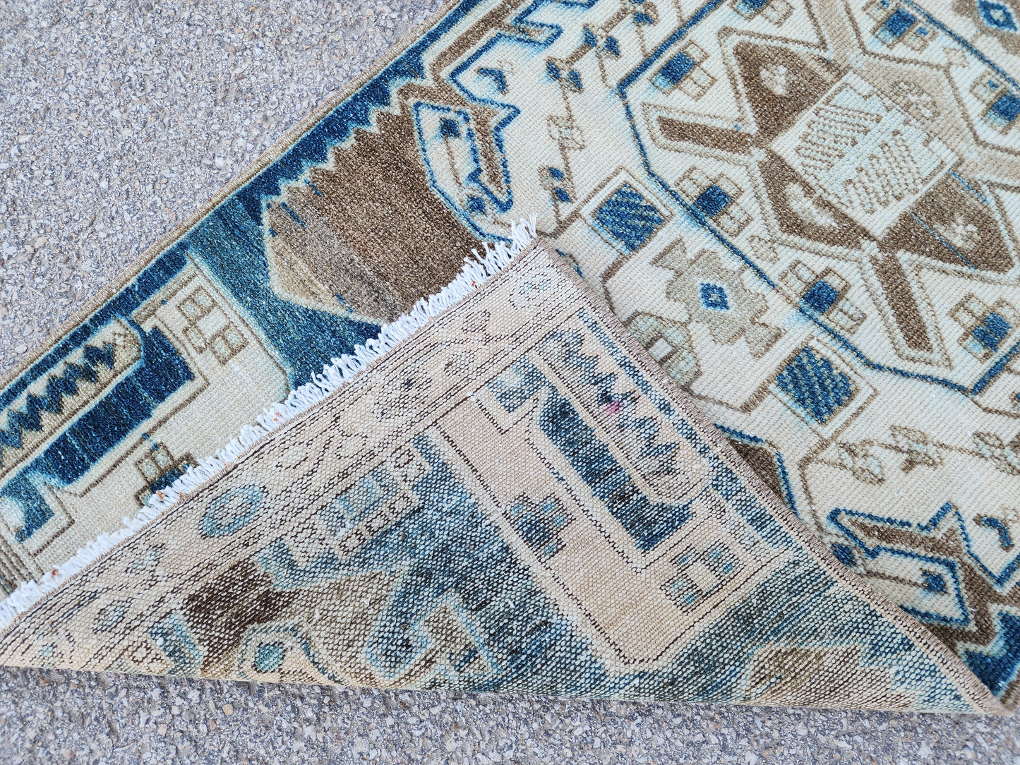 Hand Made Runner Rug 2x9 - sku1939
