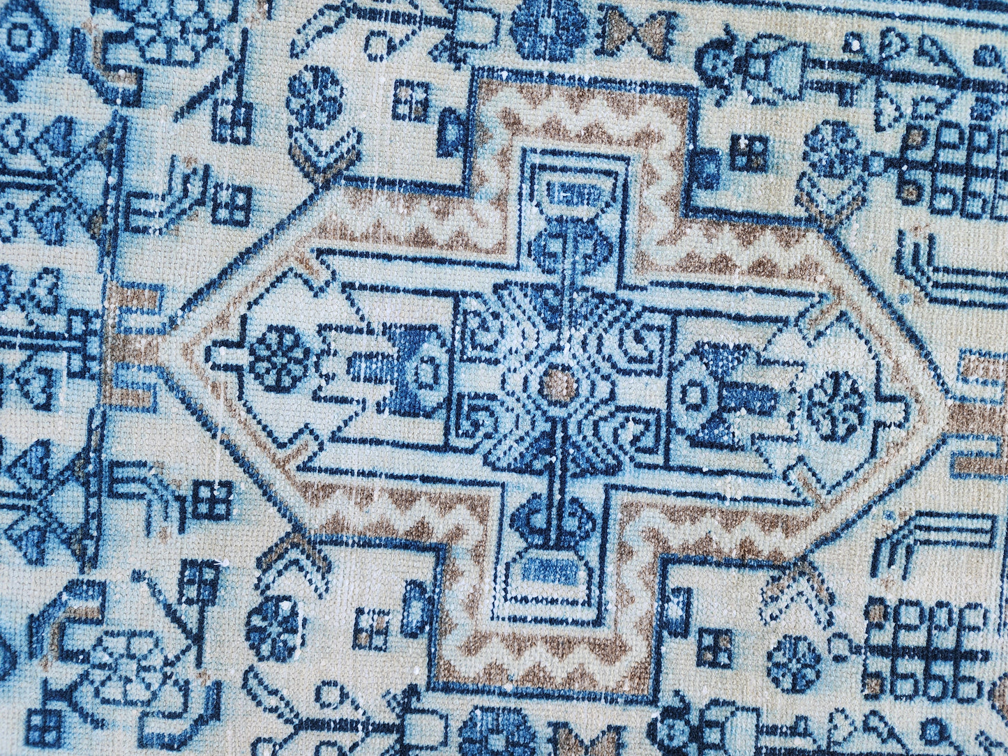 Turkish Wool Runner Rug 2x10 - sku1940