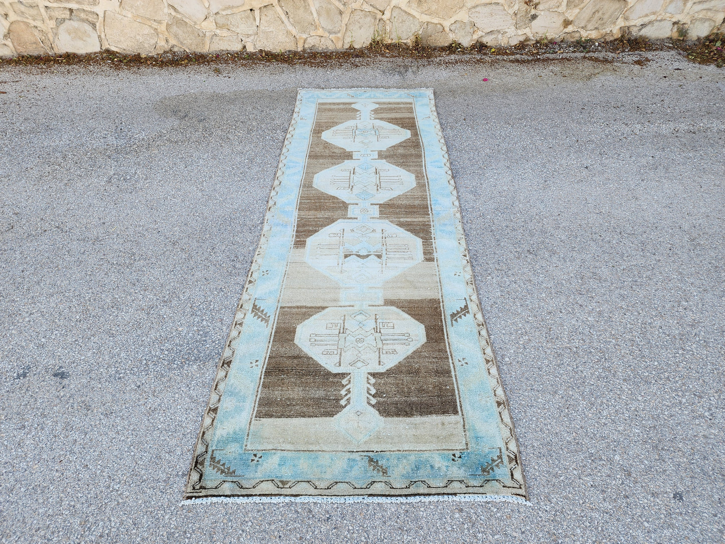 Neutral Persian Runner Rug 3x10 - sku1941