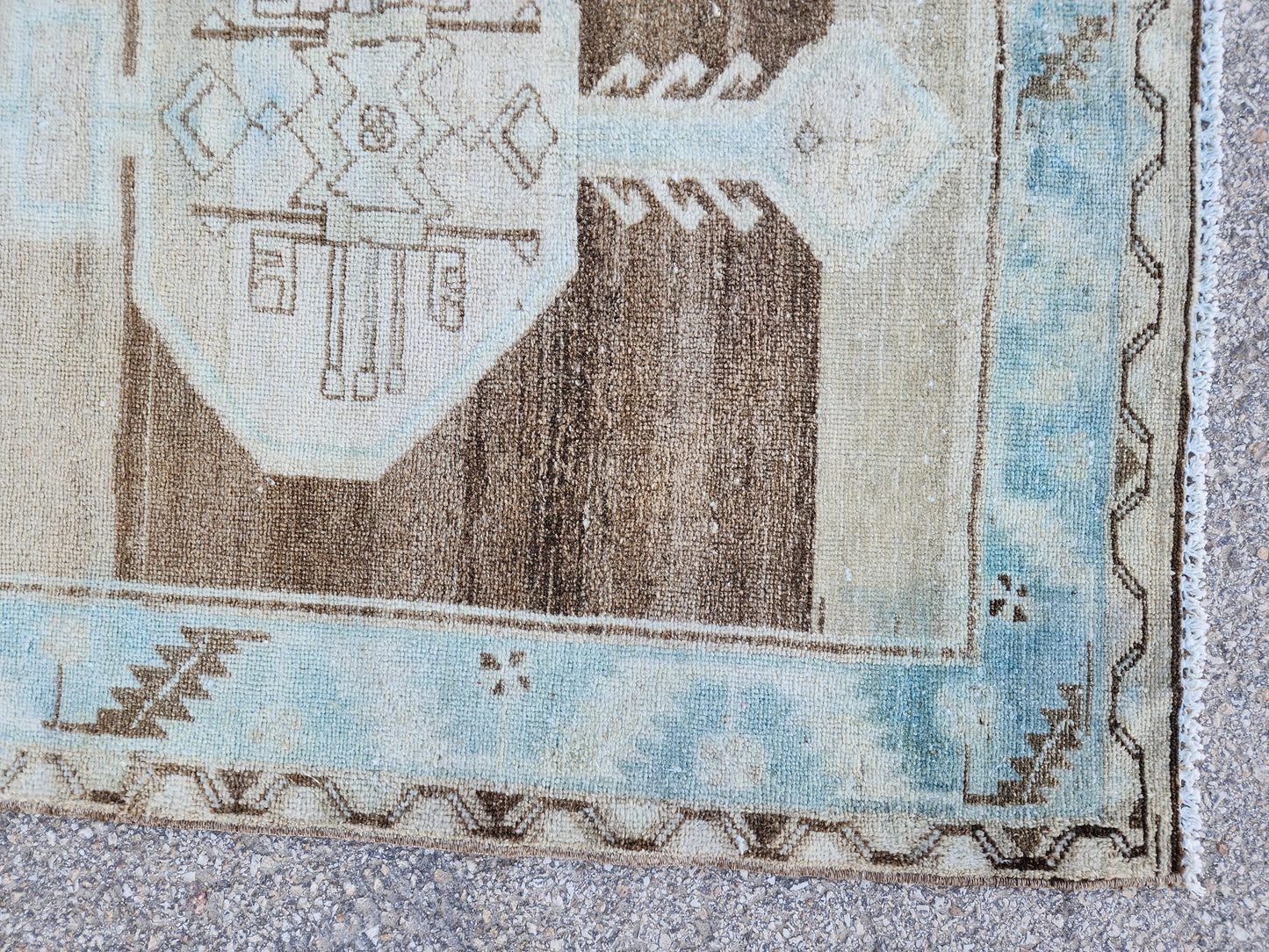 Neutral Persian Runner Rug 3x10 - sku1941