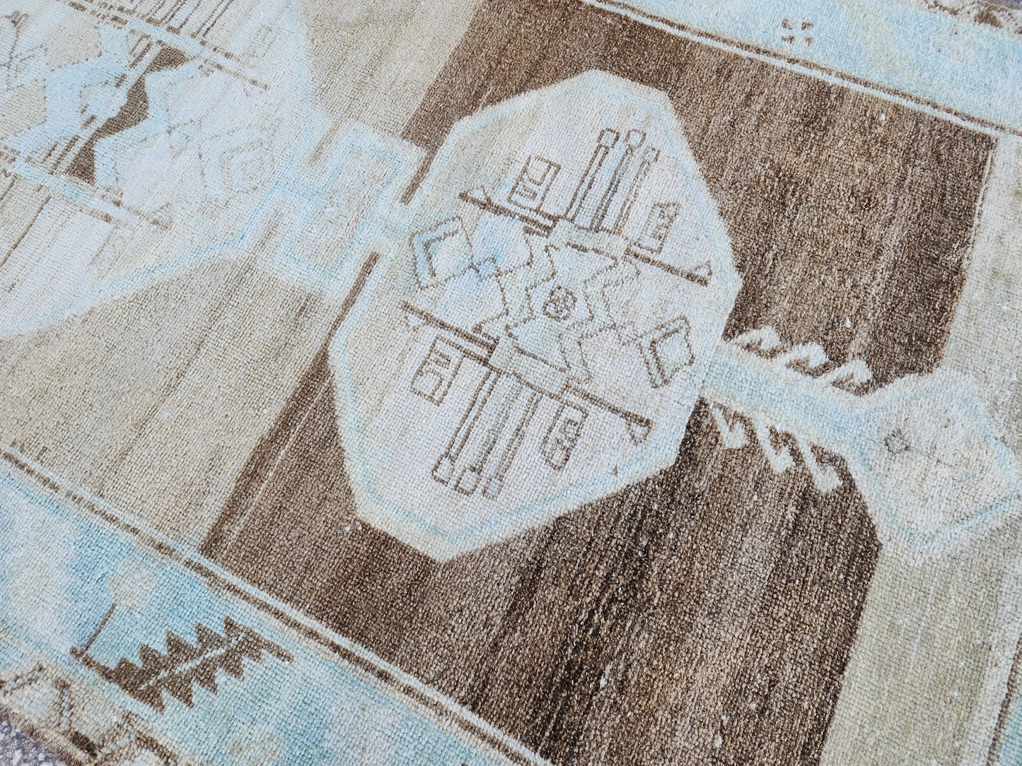 Neutral Persian Runner Rug 3x10 - sku1941