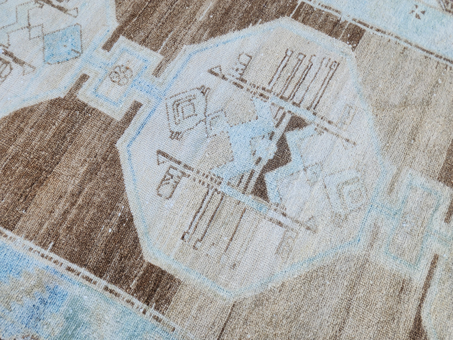 Neutral Persian Runner Rug 3x10 - sku1941