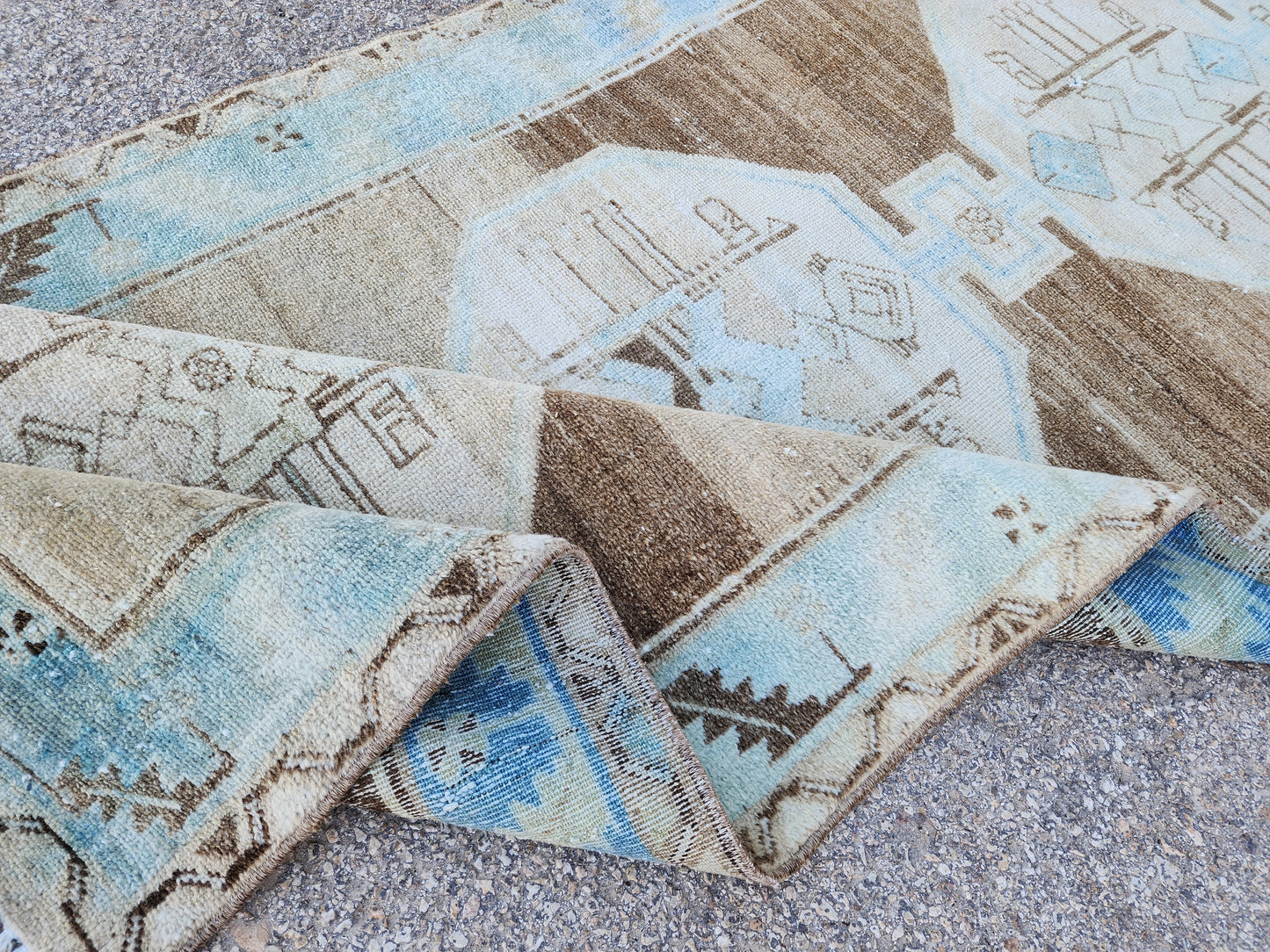 Neutral Persian Runner Rug 3x10 - sku1941