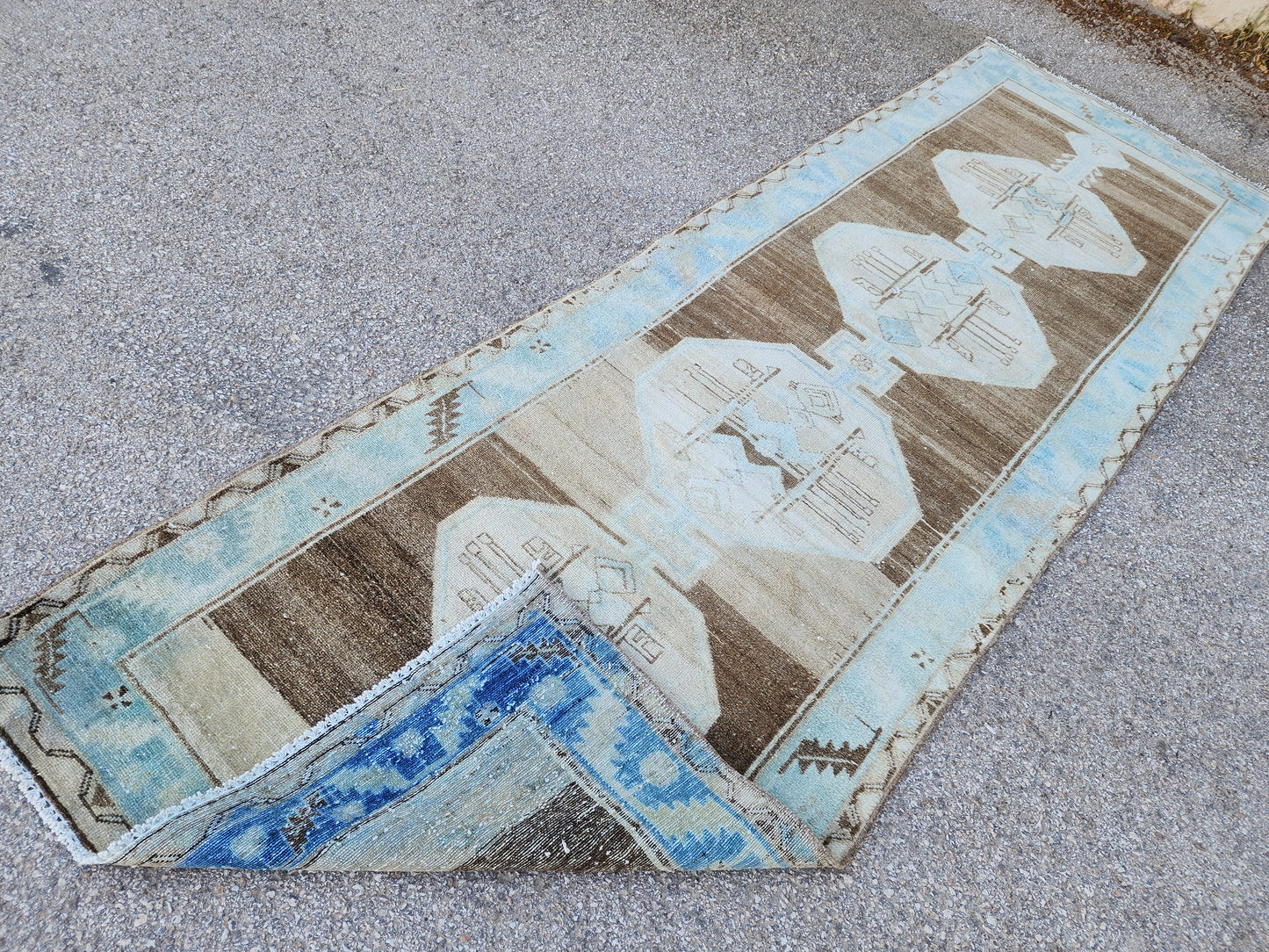 Neutral Persian Runner Rug 3x10 - sku1941