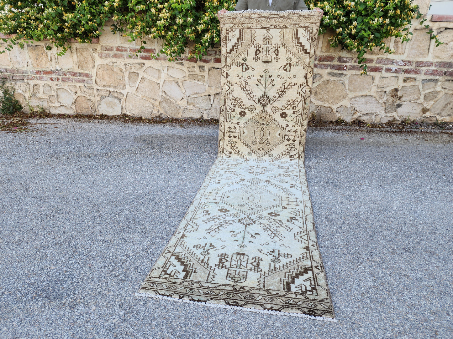 Soft Neutral Runner Rug 2x9 - sku1942