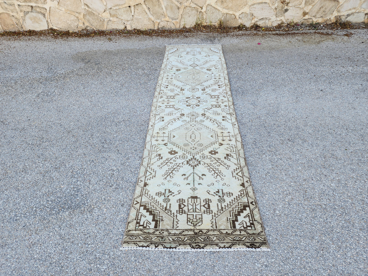 Soft Neutral Runner Rug 2x9 - sku1942
