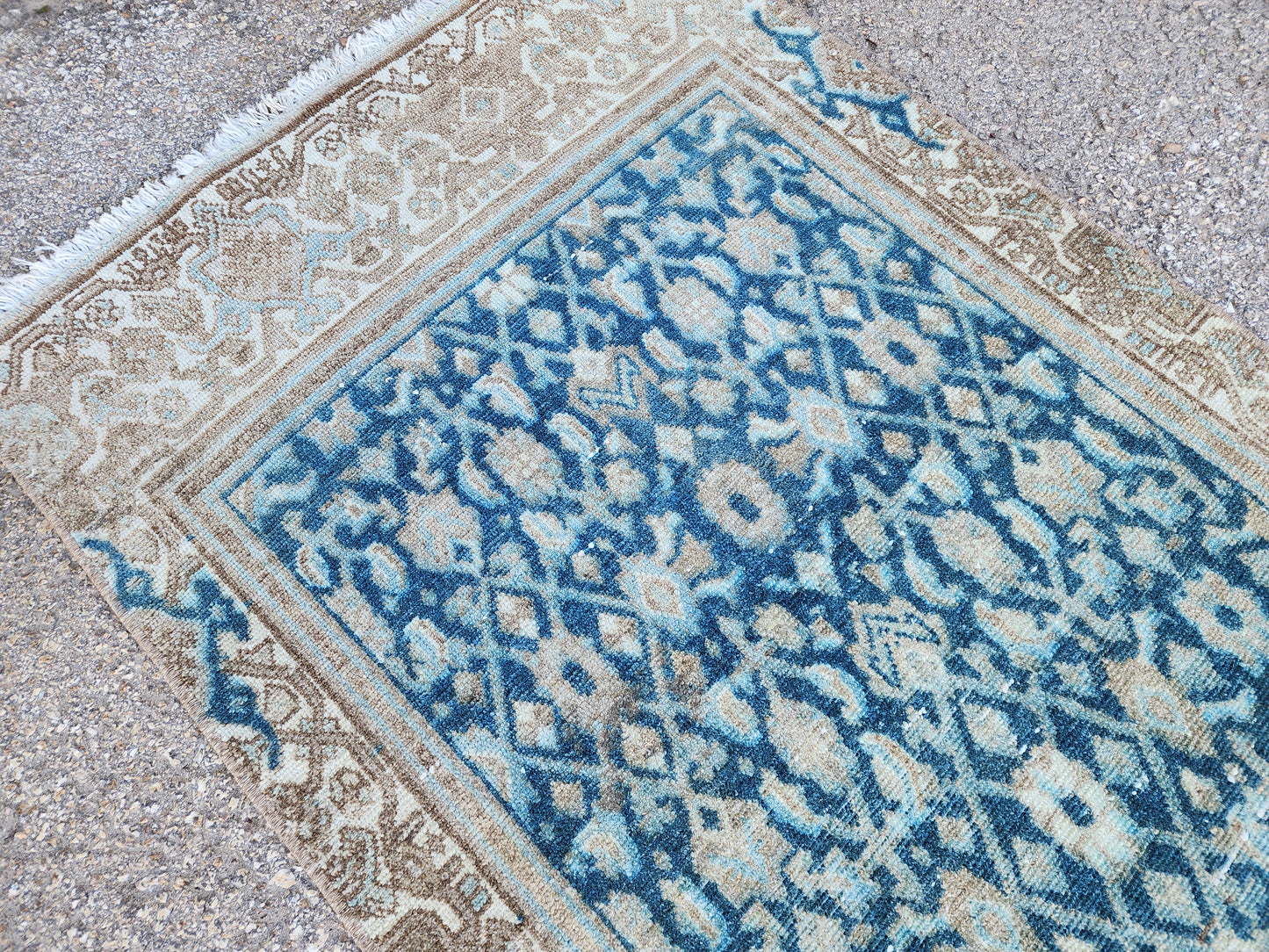 Persian Vintage Runner Rug 2x10 - sku1943