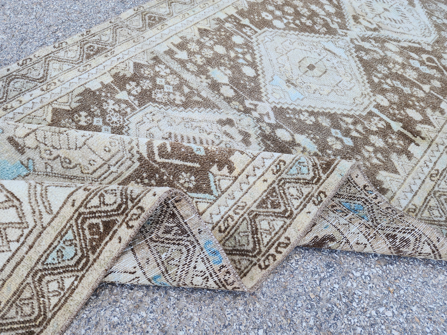 Hand Woven Runner Rug 3x9 - sku1945