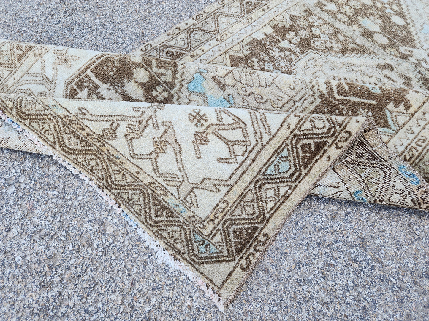 Hand Woven Runner Rug 3x9 - sku1945