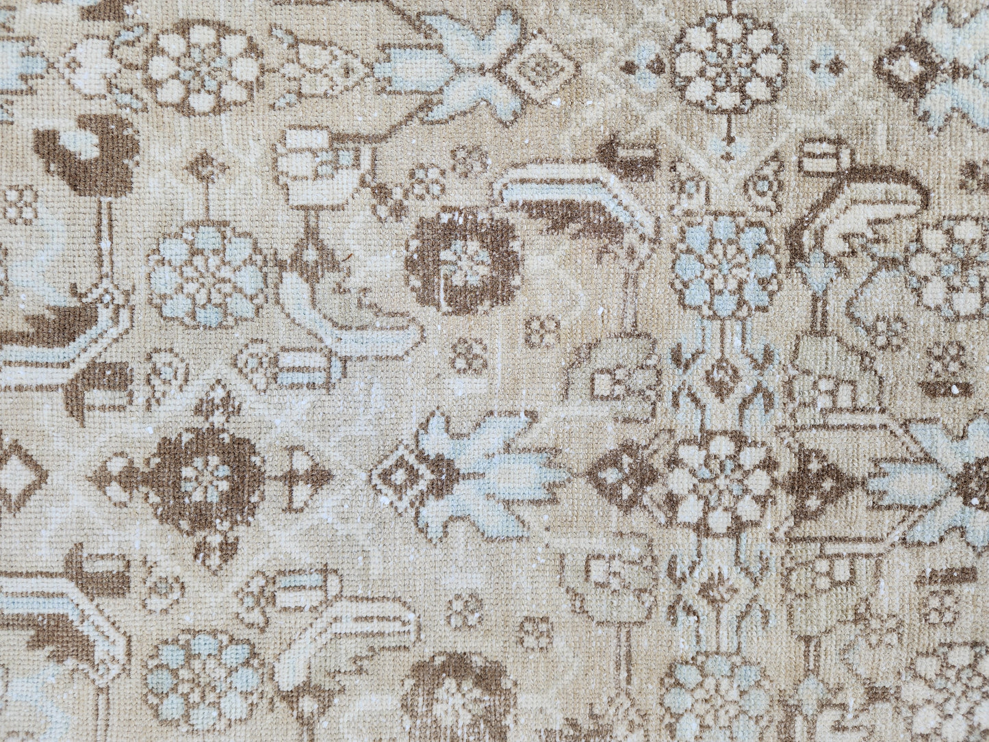 Farmhouse Neutral Woven Runner Rug 2x6 - sku1948