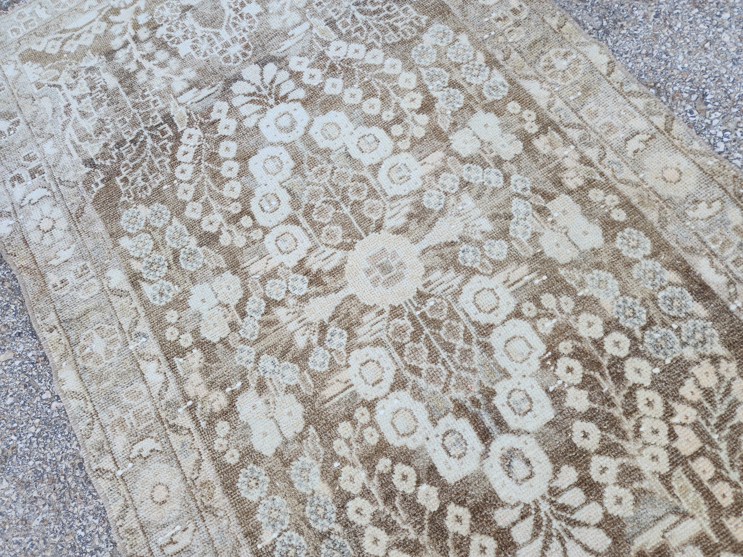 Wool Handcrafted Runner Rug 3x9 - sku1949