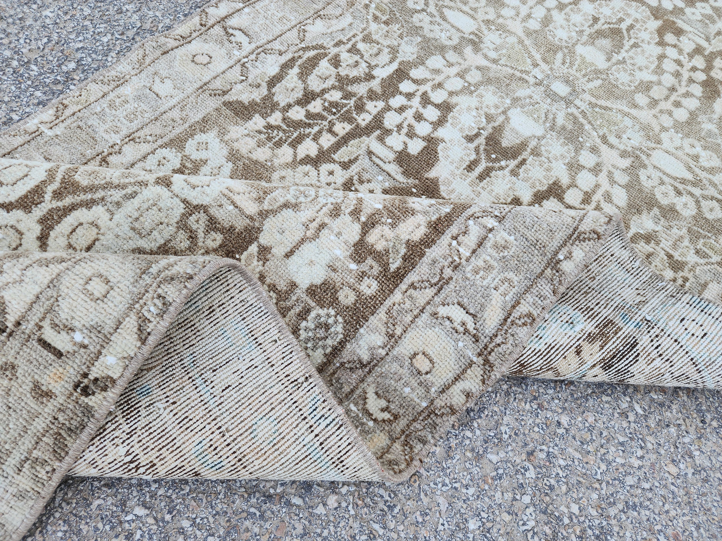Wool Handcrafted Runner Rug 3x9 - sku1949