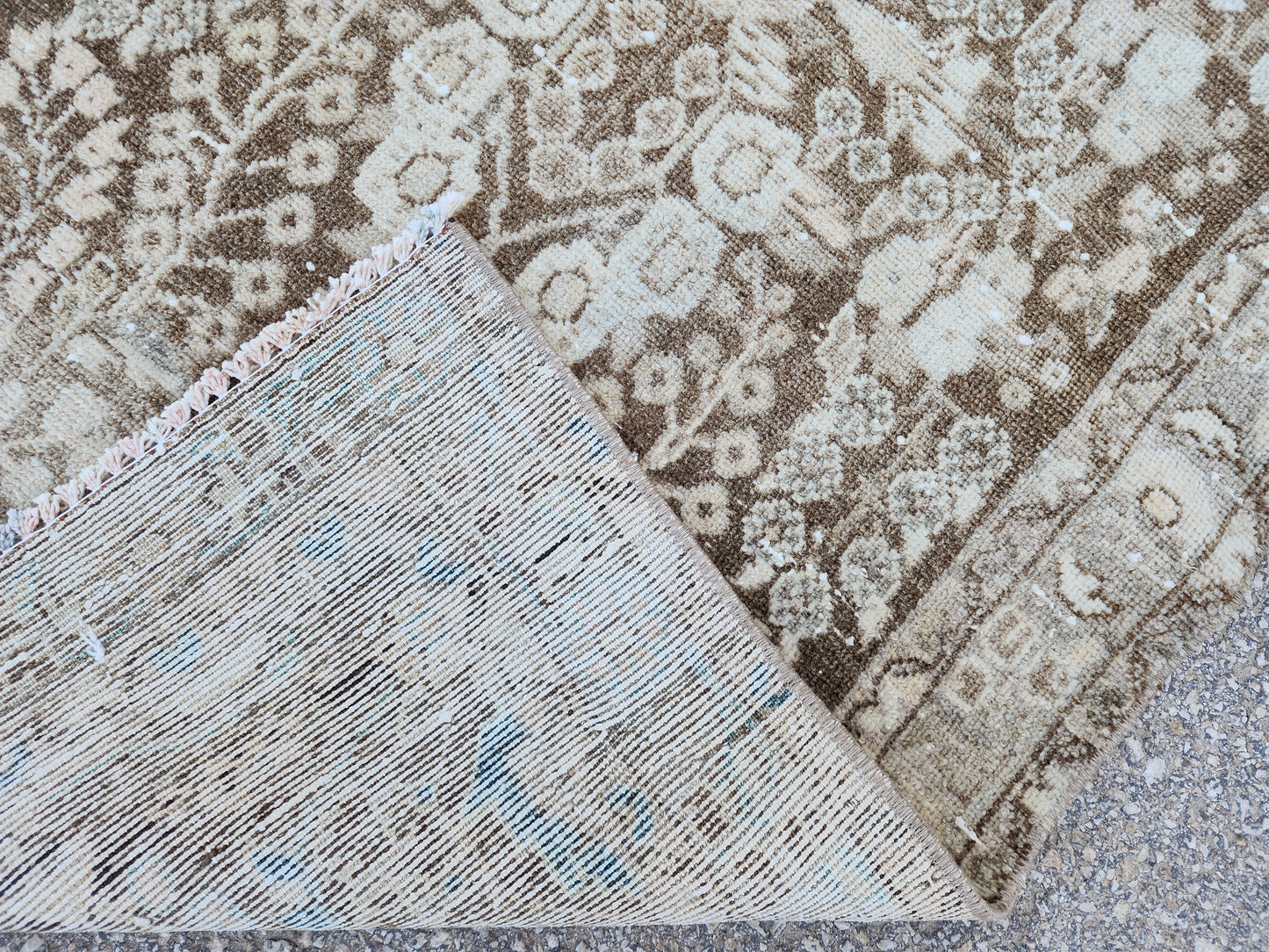Wool Handcrafted Runner Rug 3x9 - sku1949