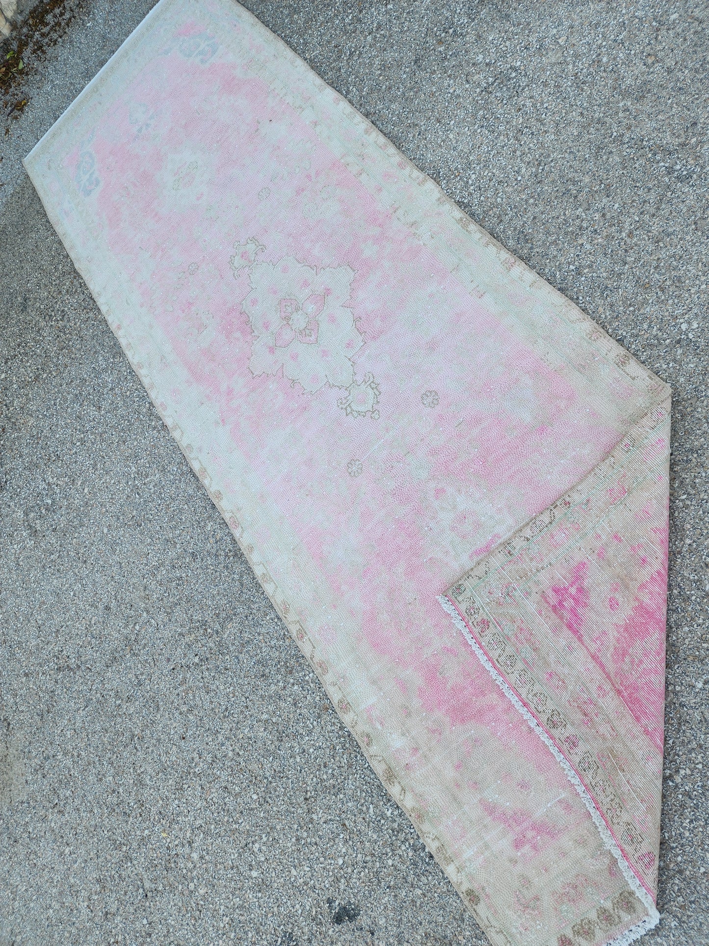 Oreintal Neutral Runner Rug 3x9 - sku1952