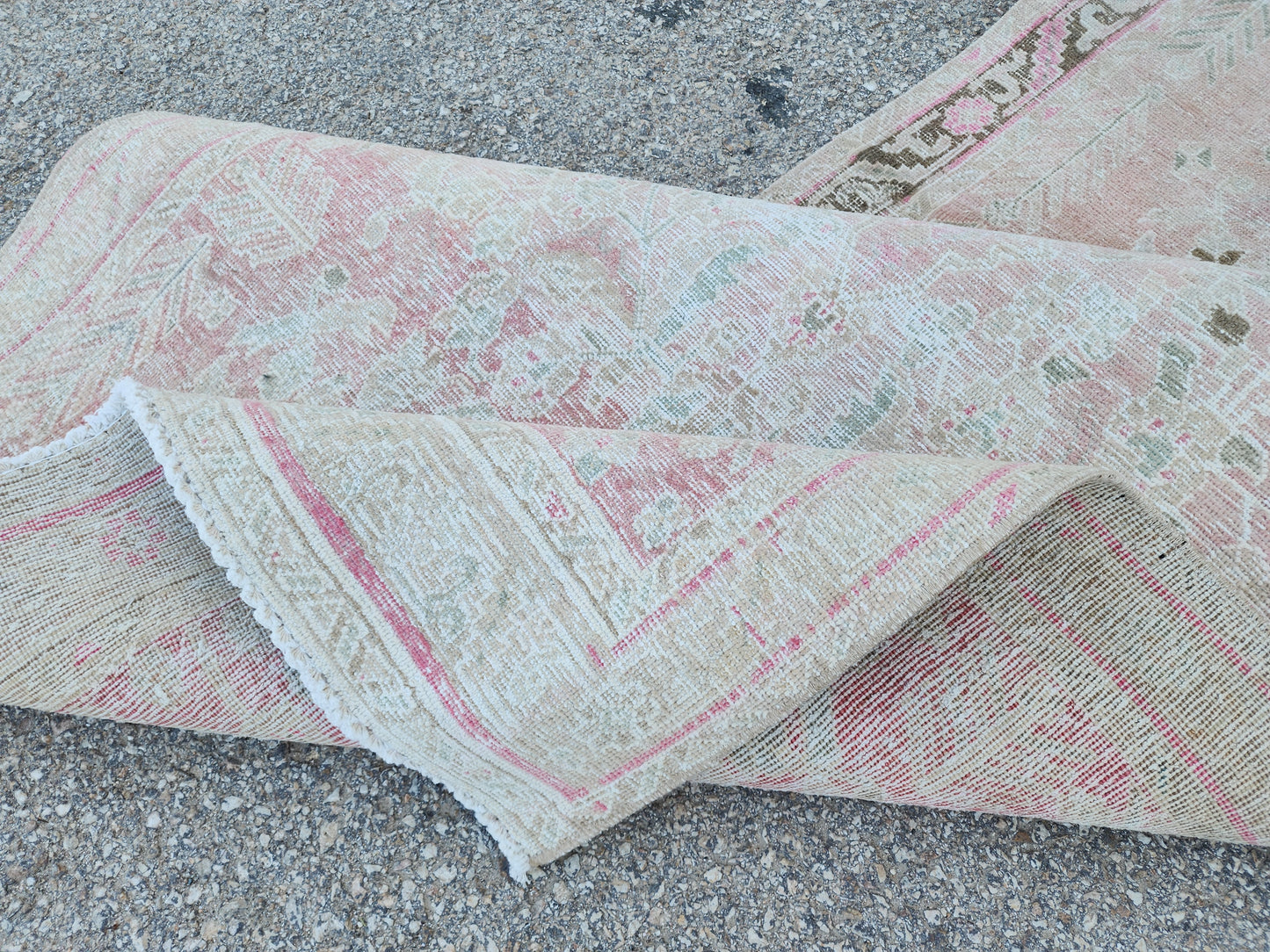 Persian Rustic Woven Runner Rug 3x14 - sku1954