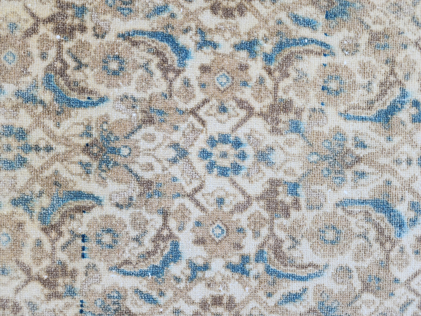 Neutral Hand Woven Runner Rug 3x9 - sku1955