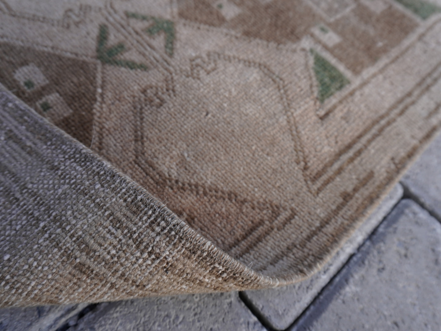 Hand Knotted Doormats 2x3 ft- skuy8