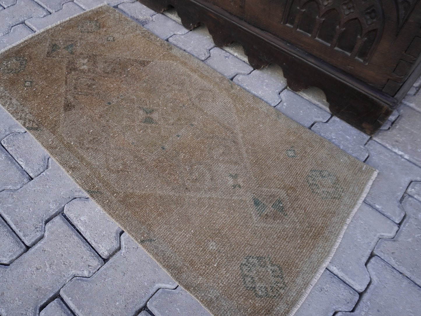 Hand Knotted Doormat 2x3 ft - skuy22