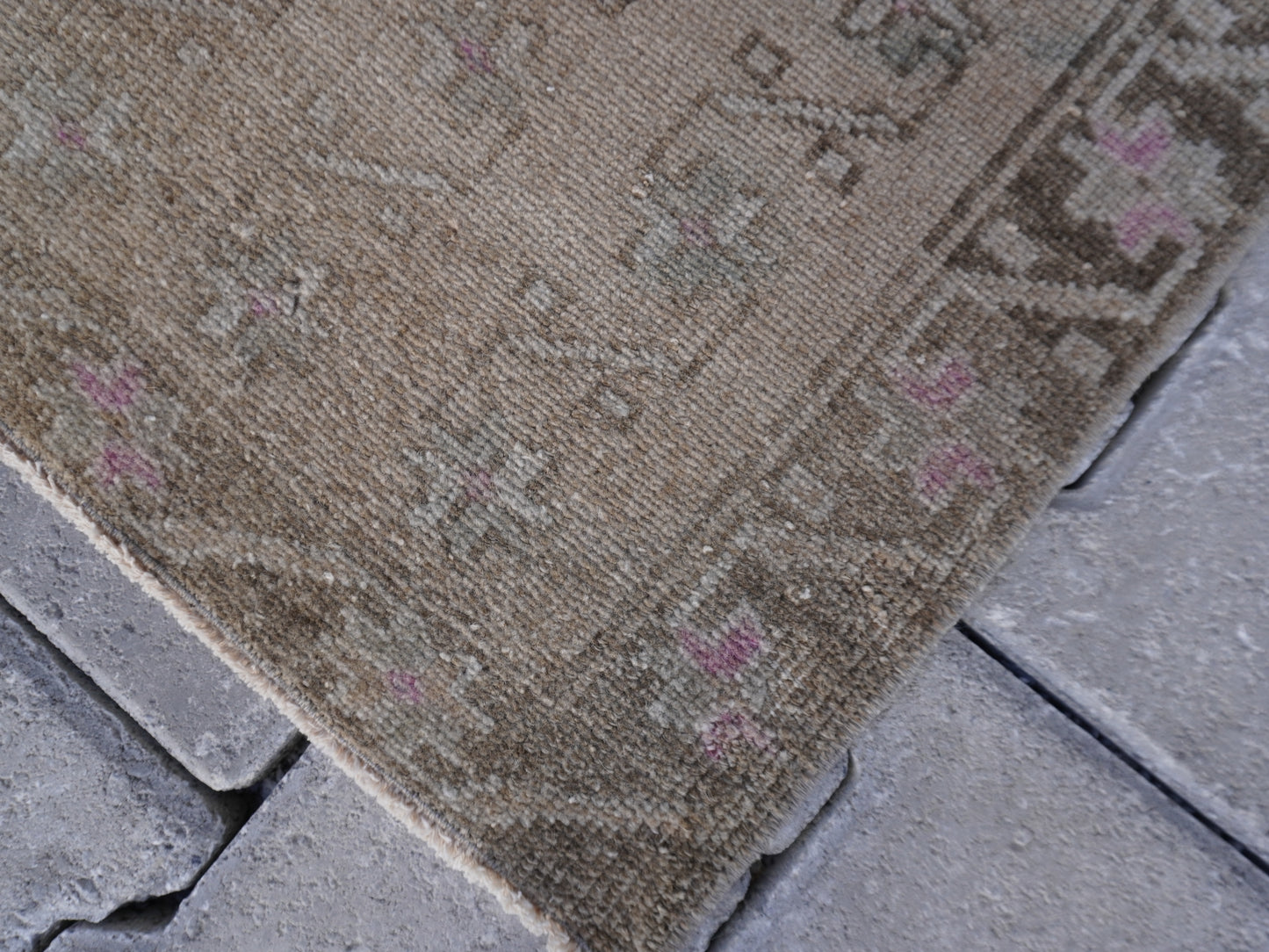 Hand Knotted Doormat 2x3 ft - skuy33