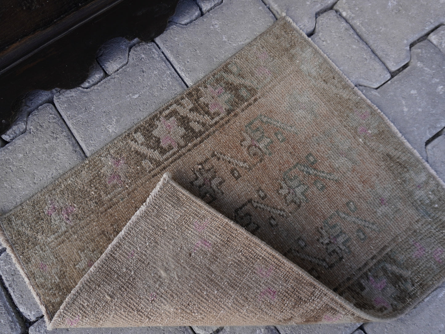 Hand Knotted Doormat 2x3 ft - skuy33