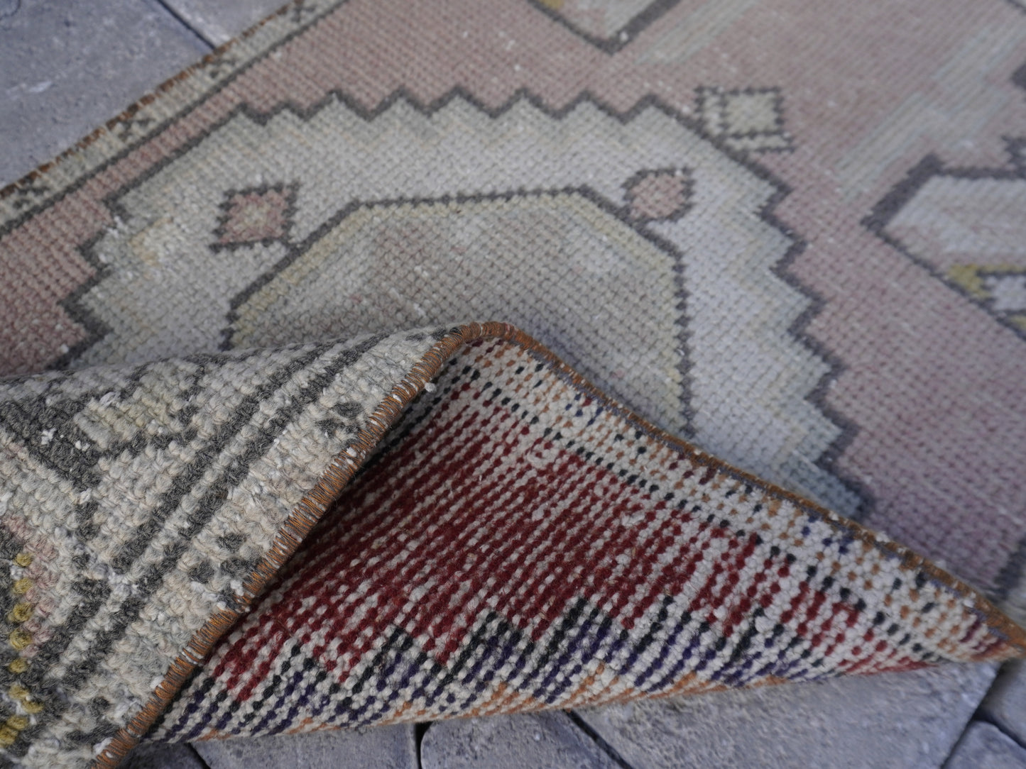 Hand Knotted Doormat 2x3 ft - skuy50