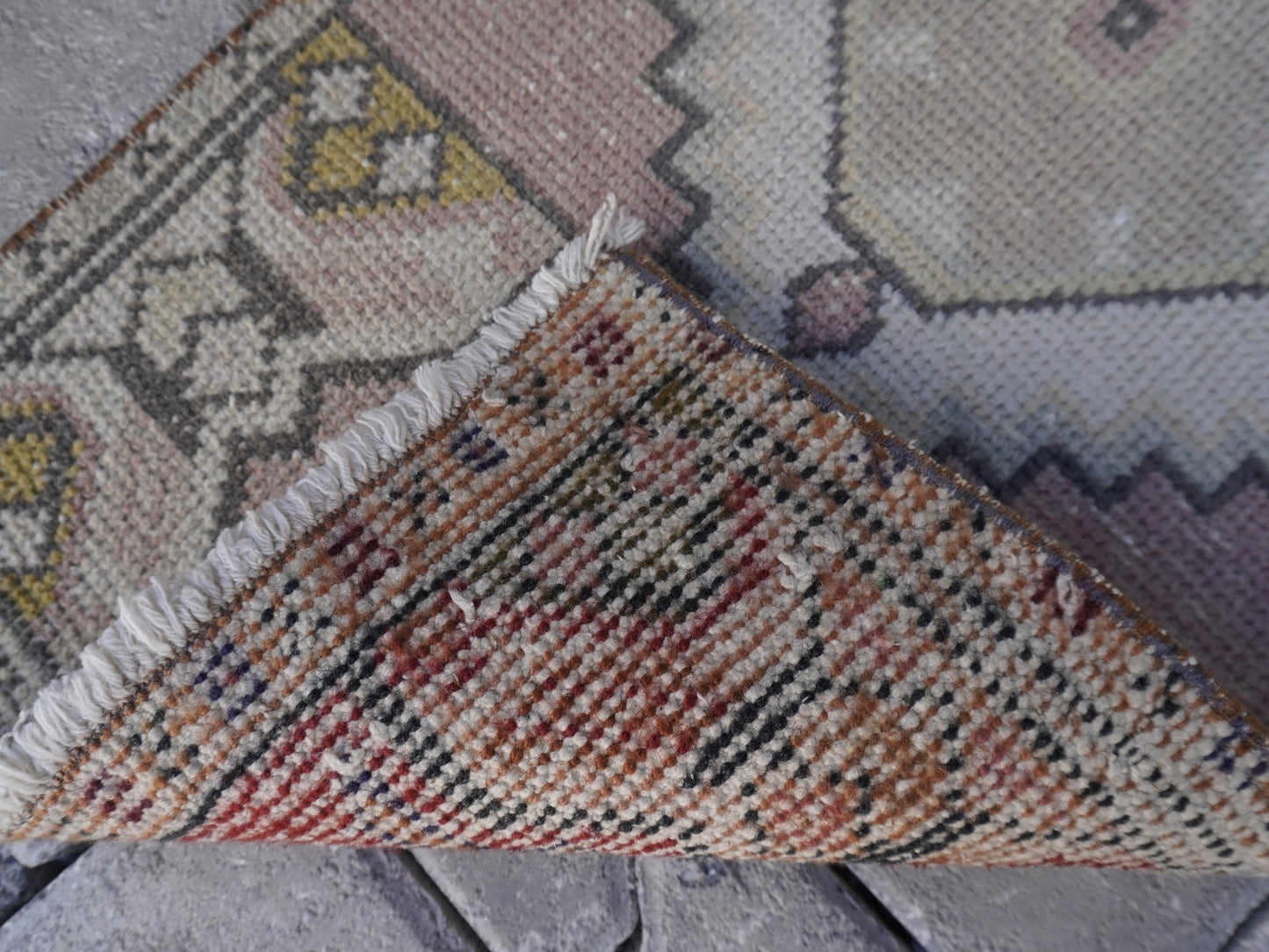 Hand Knotted Doormat 2x3 ft - skuy50