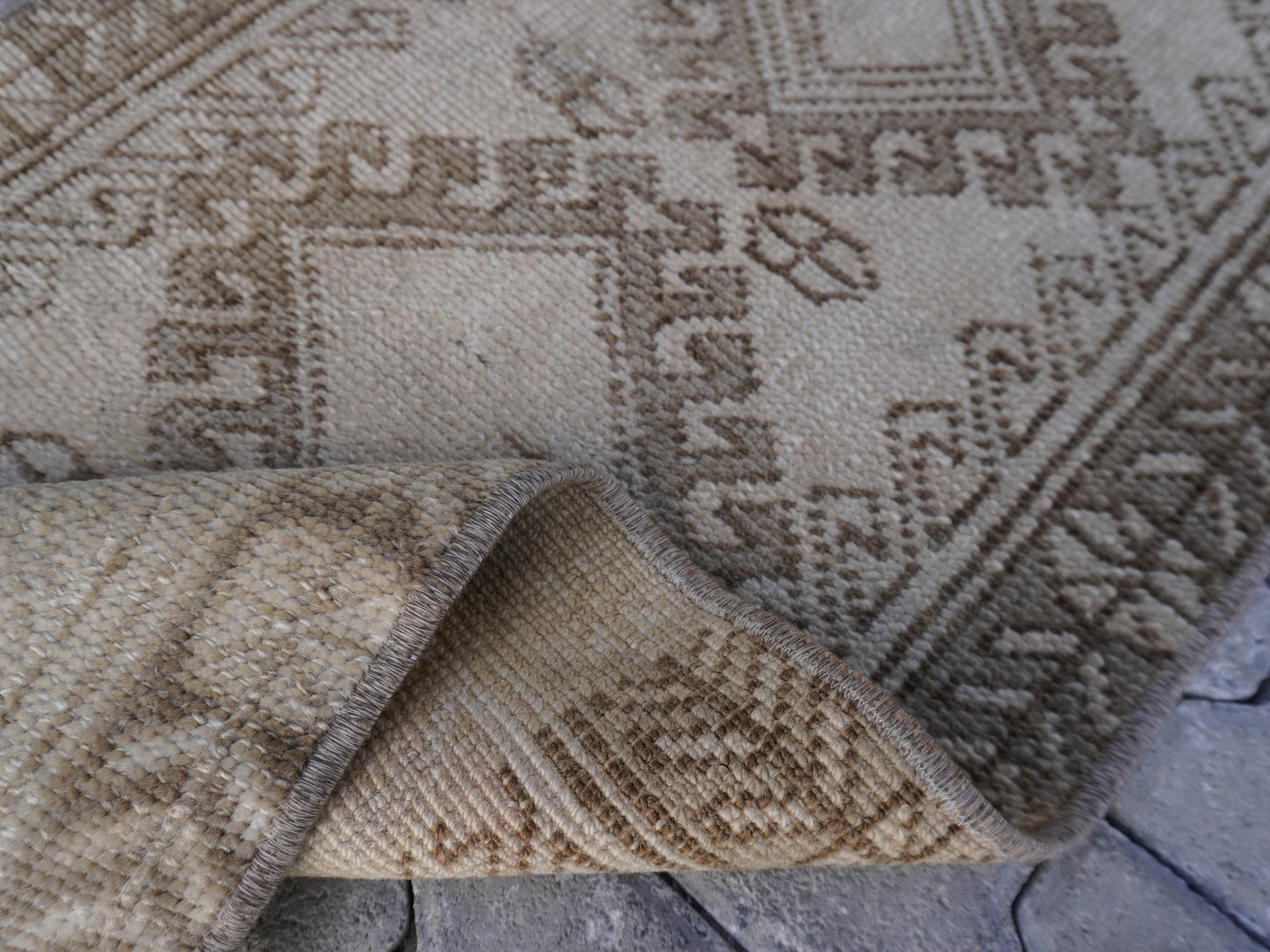 Hand Knotted Doormat 2x3 ft - skuy49