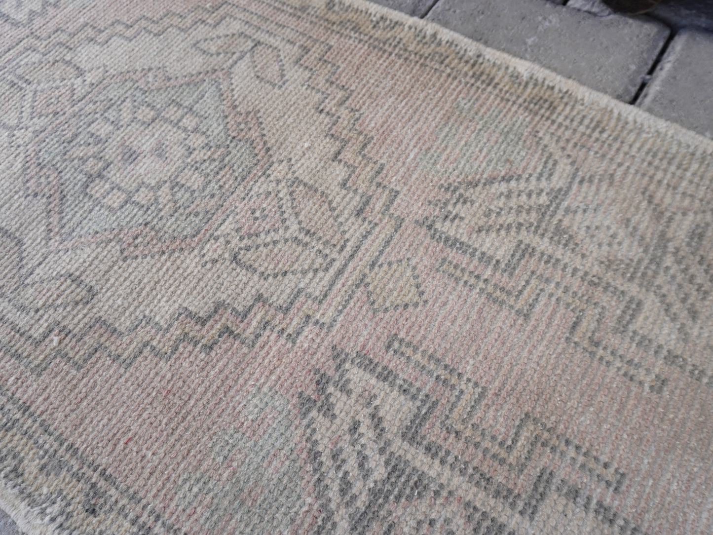 Hand Knotted Doormat 2x3 ft - skuy48