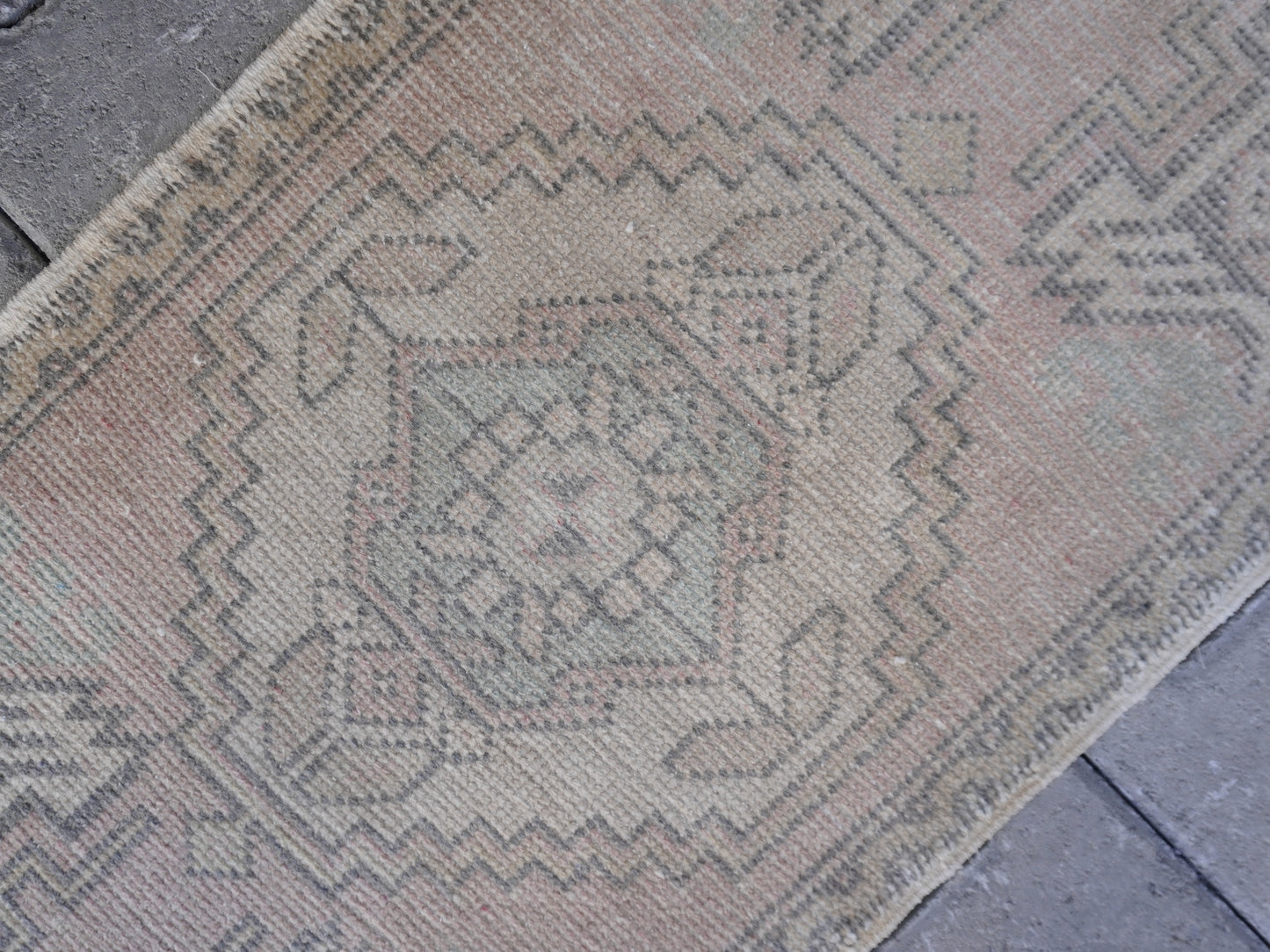 Hand Knotted Doormat 2x3 ft - skuy48