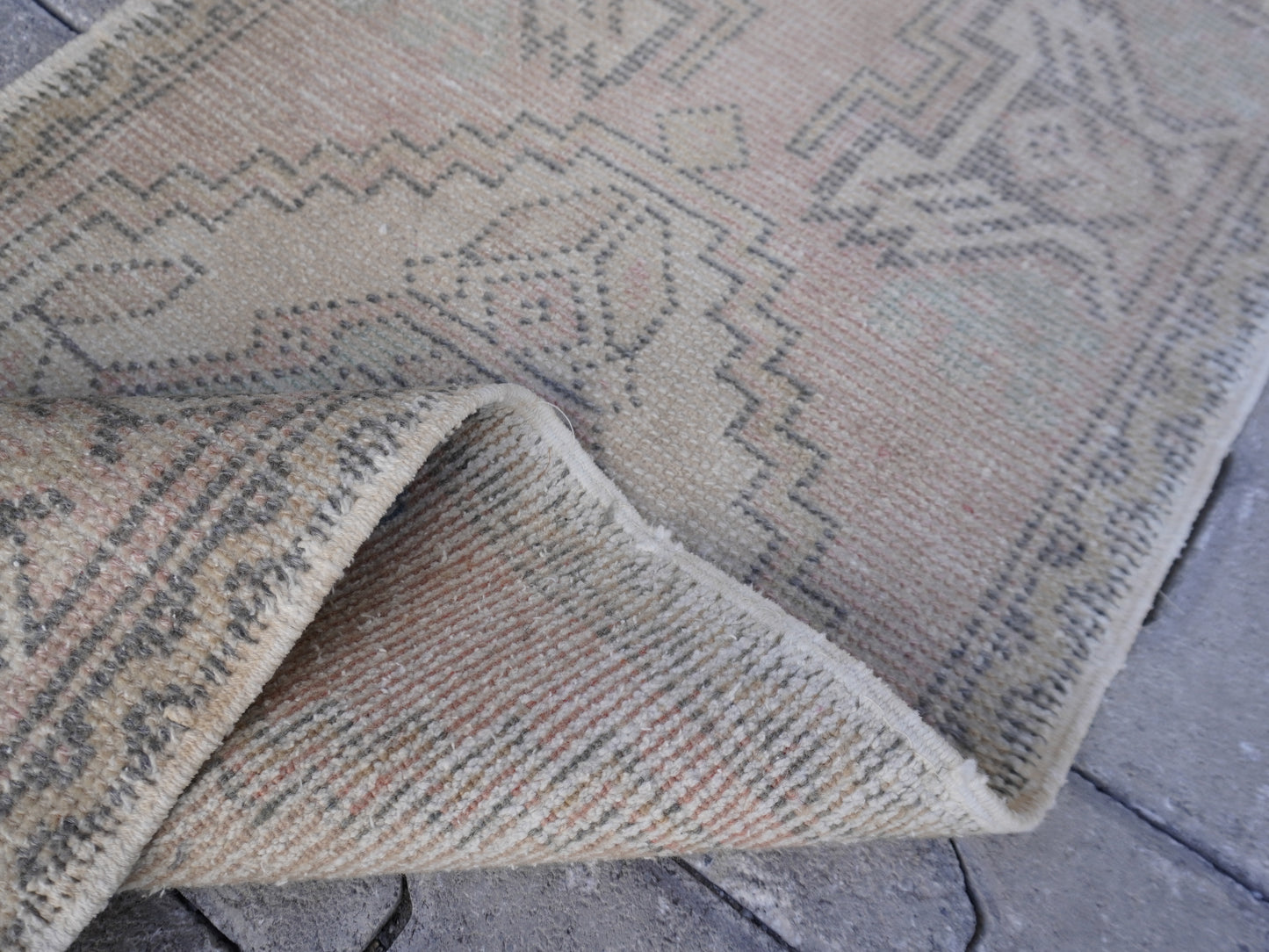 Hand Knotted Doormat 2x3 ft - skuy48