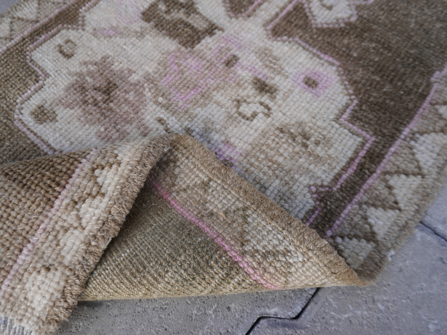 Hand Knotted Doormat 2x3 ft - skuy53