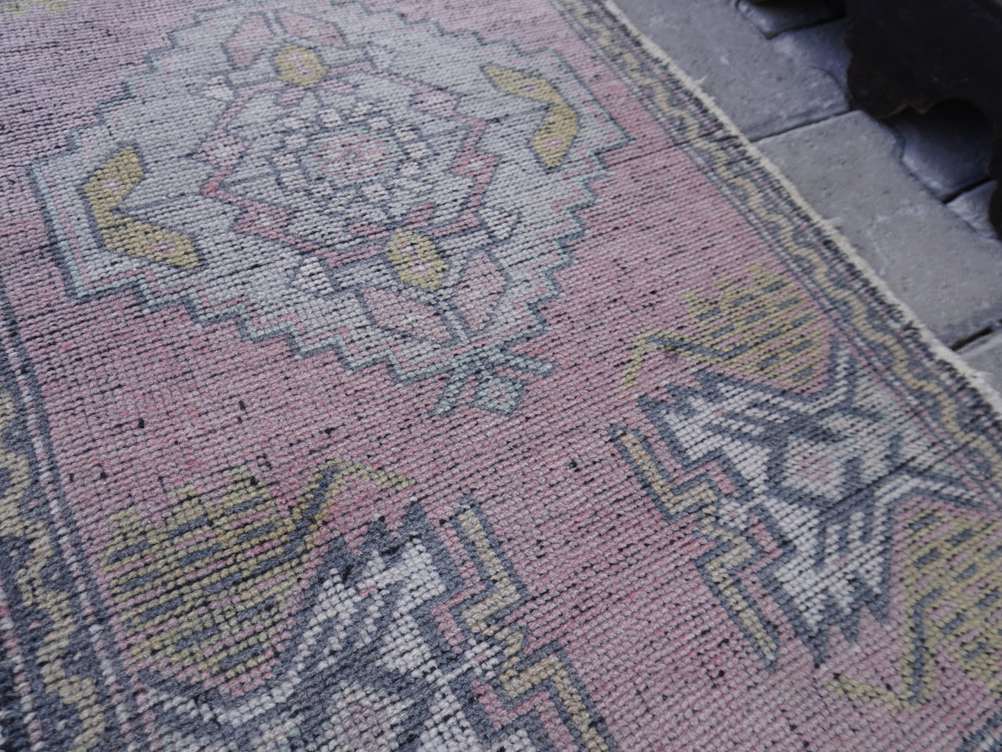 Hand Knotted Doormat 2x3 ft - skuy61