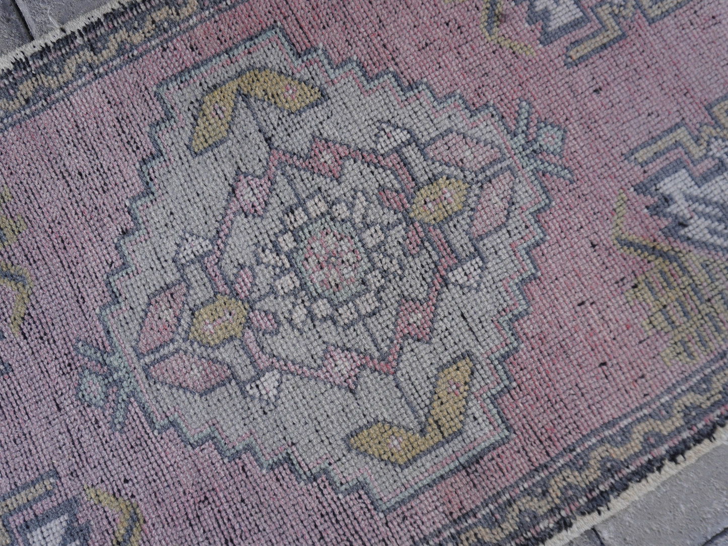 Hand Knotted Doormat 2x3 ft - skuy61