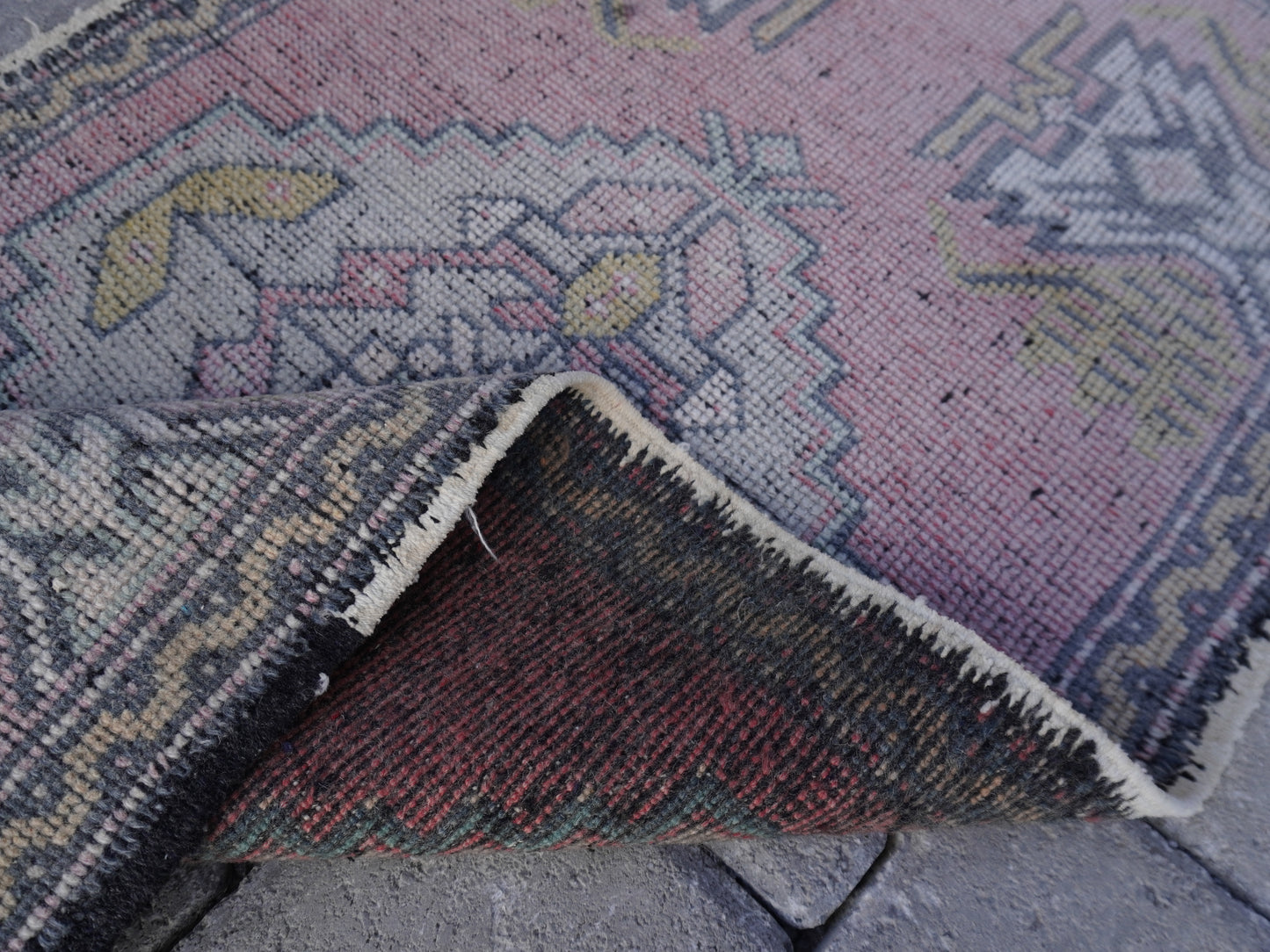 Hand Knotted Doormat 2x3 ft - skuy61