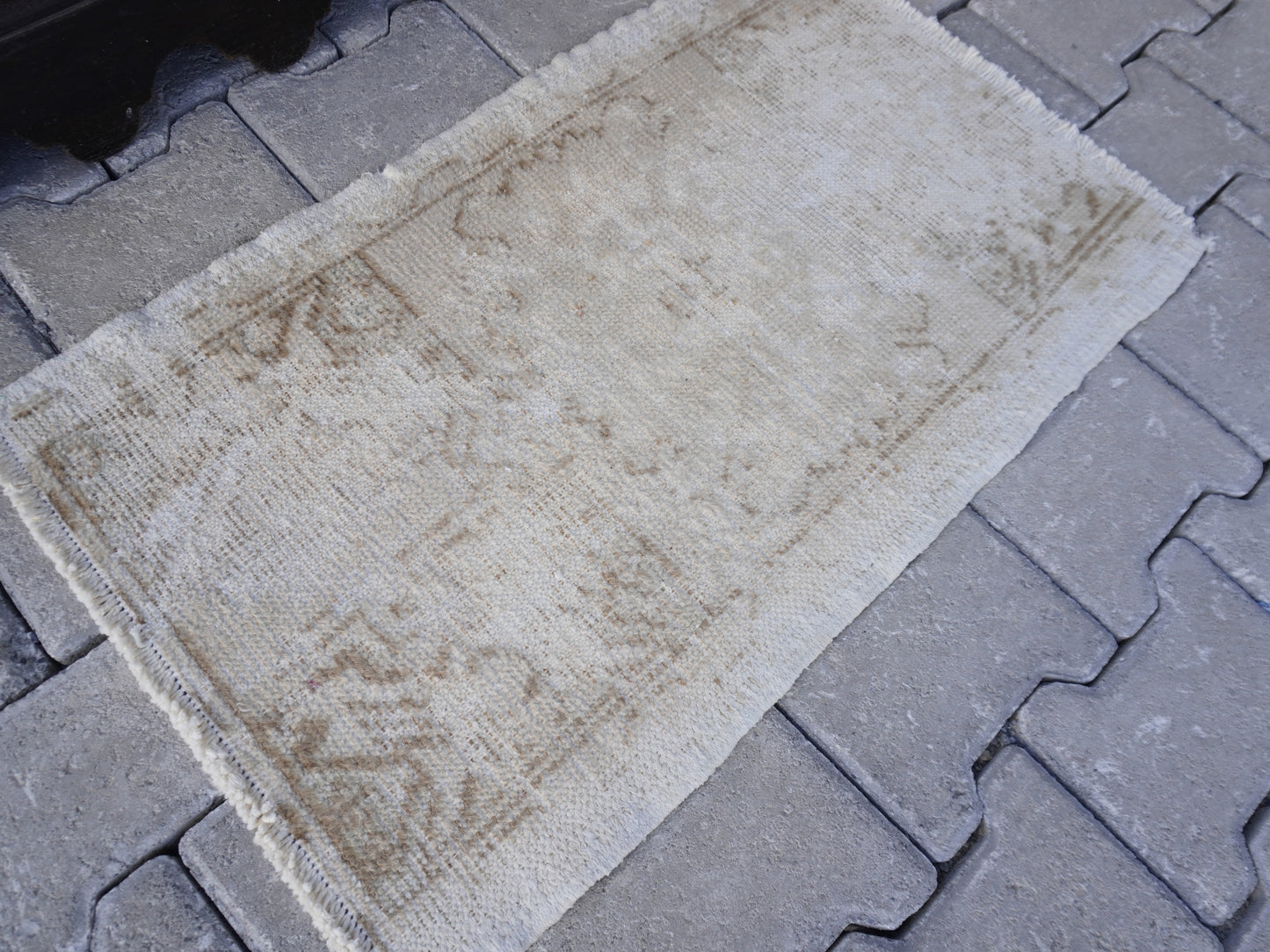 Hand Knotted Doormat 2x3 ft - skuy55