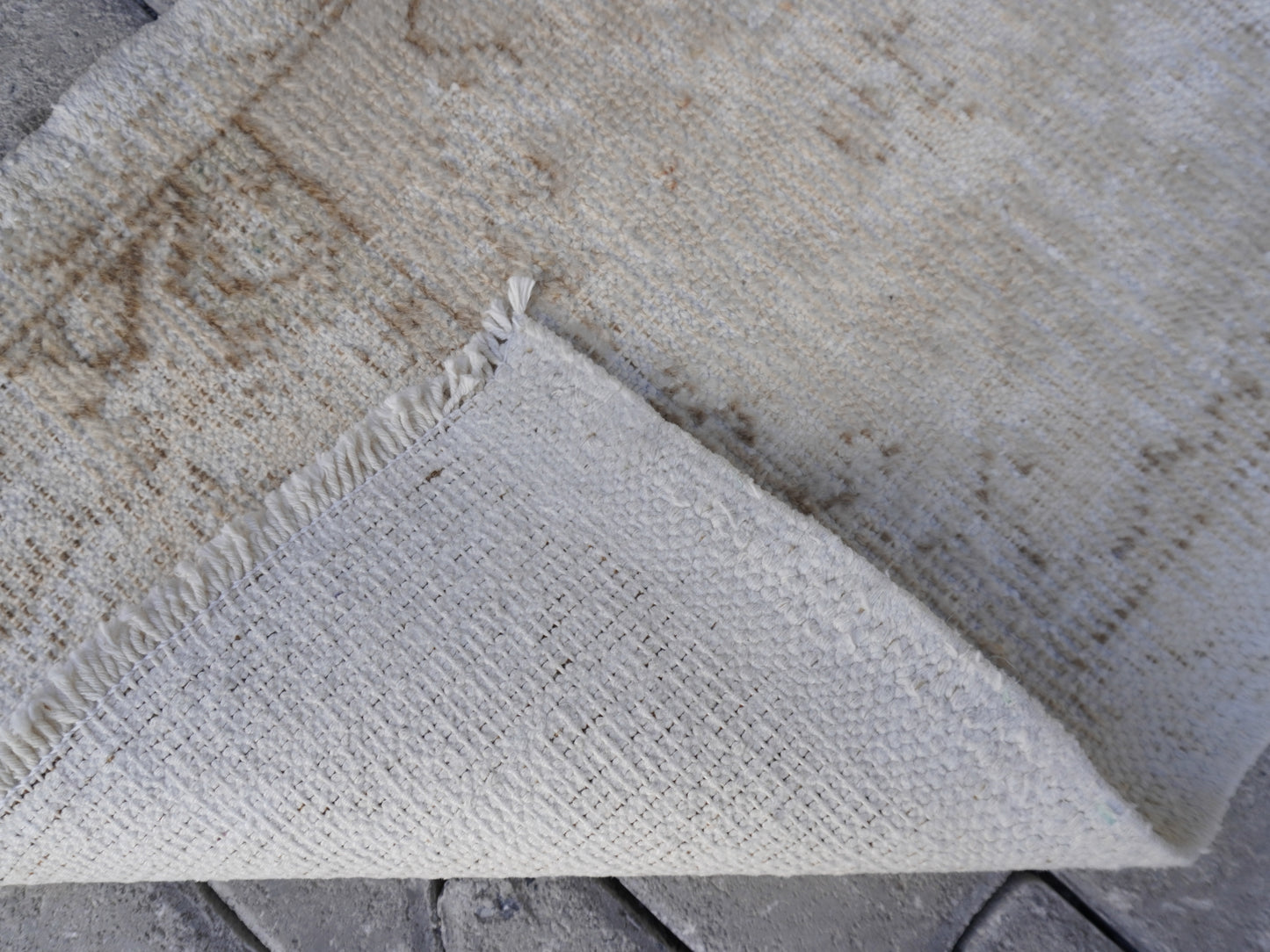 Hand Knotted Doormat 2x3 ft - skuy55