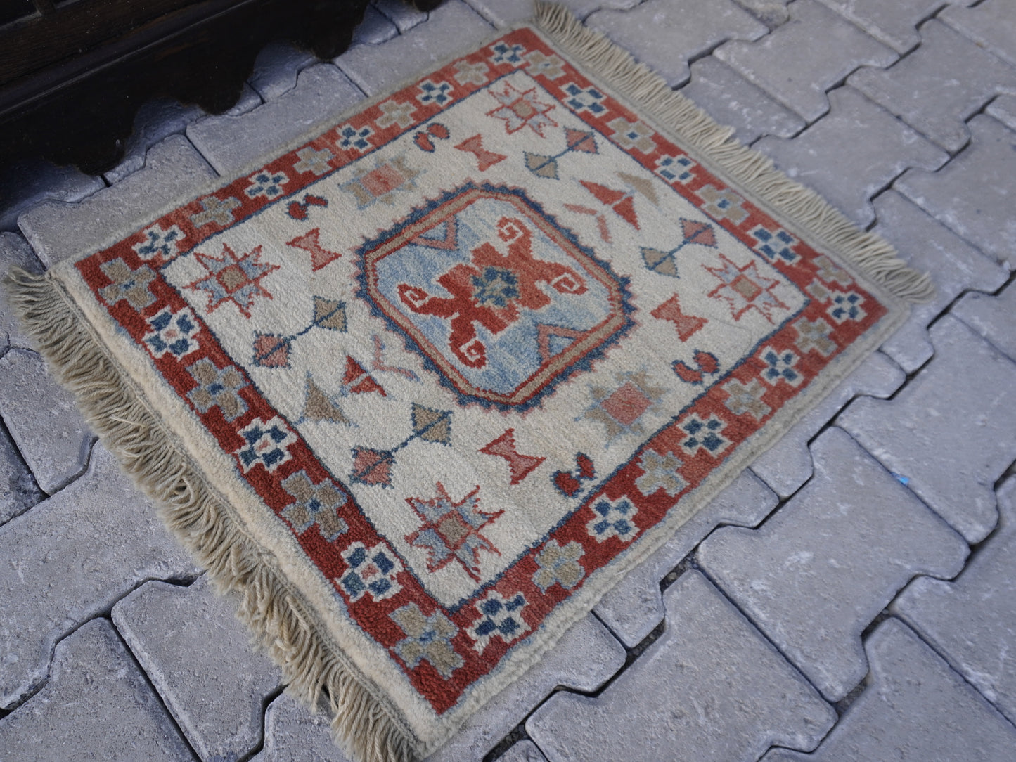 Vintage Small Rug 2x3 ft - skuy60